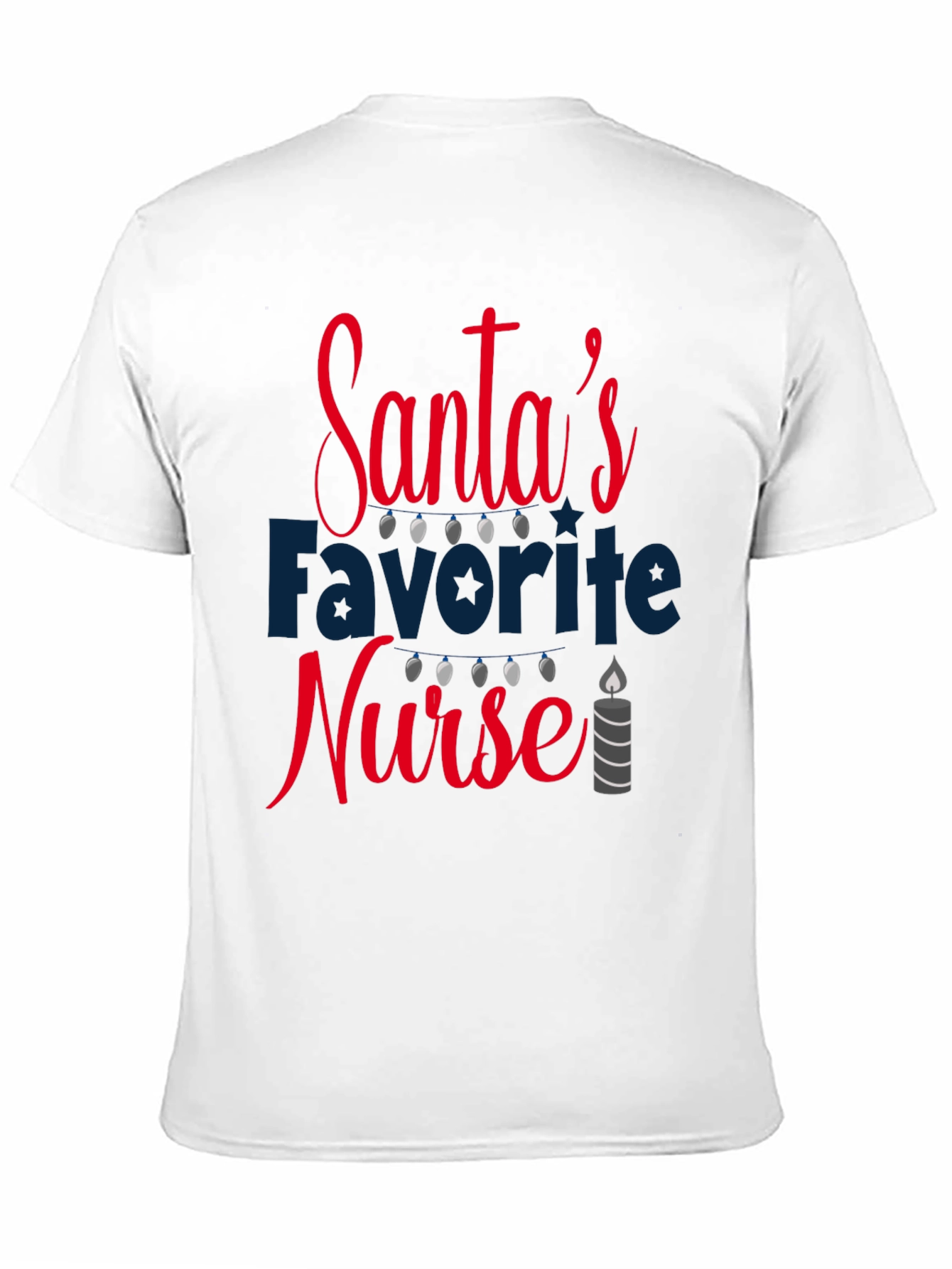 Santas Favorite Nurse Holiday Tee
