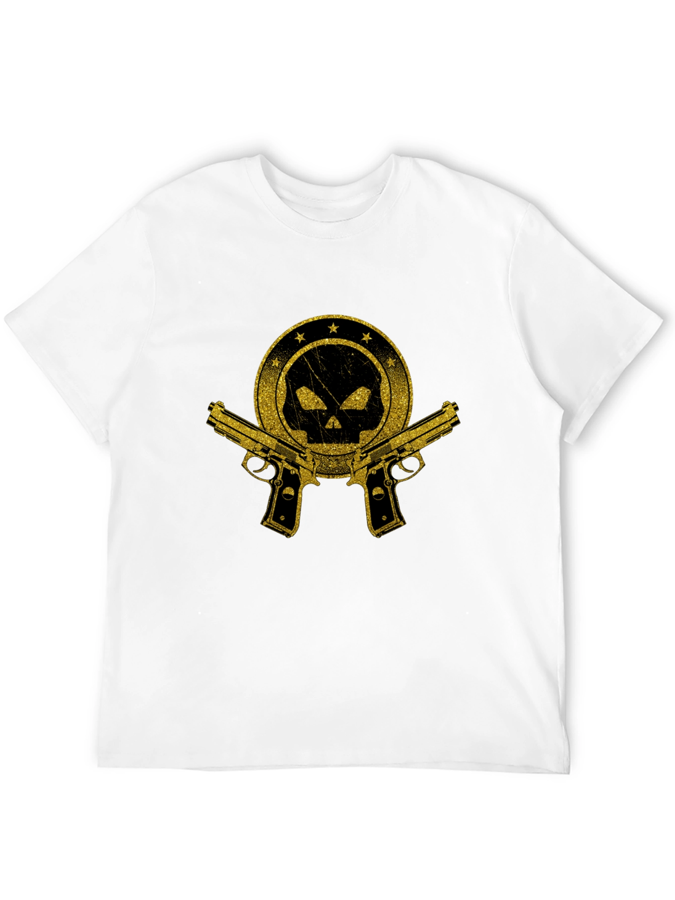 Skull & Guns Graphic T-Shirt
