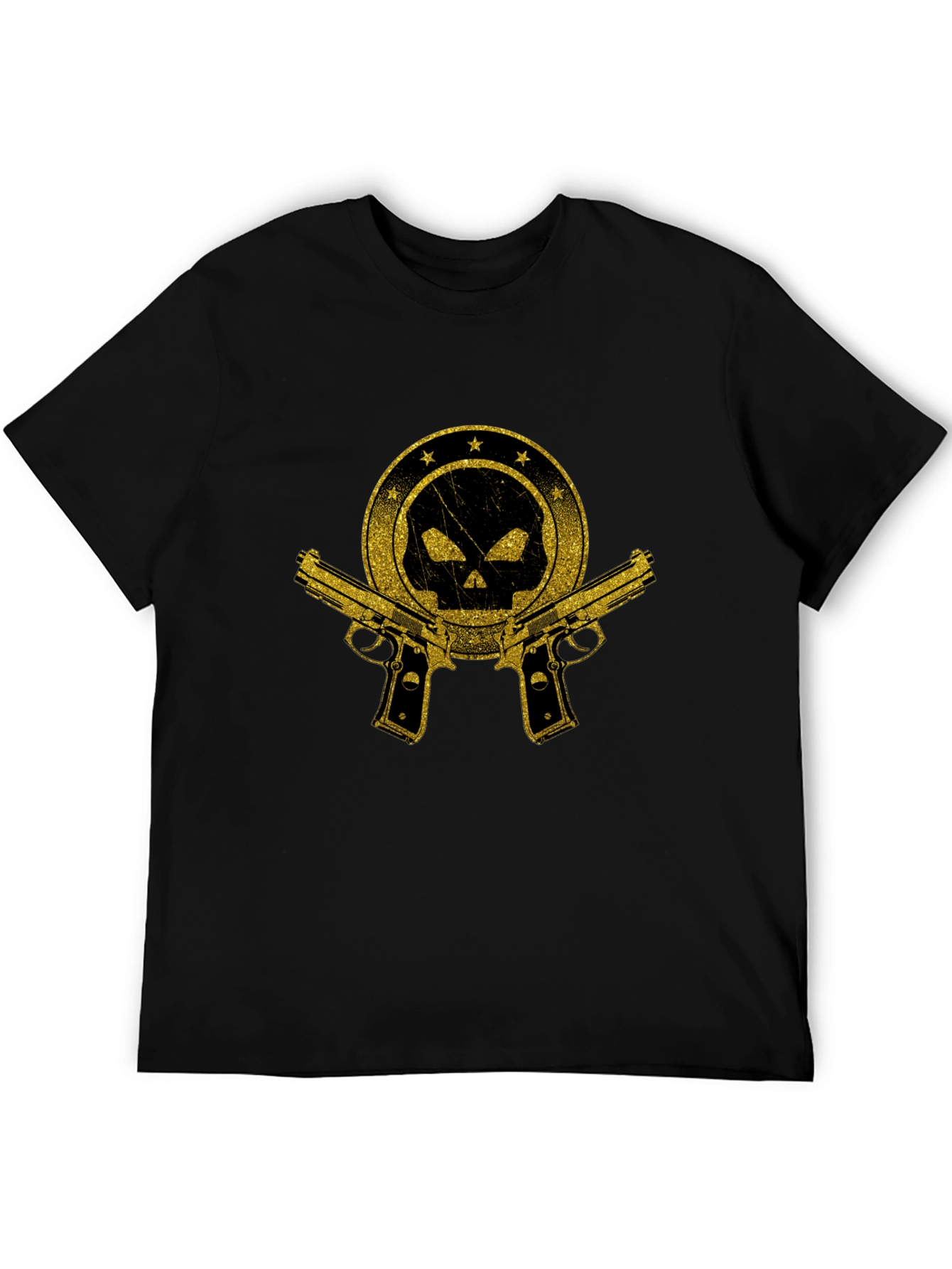 Skull & Guns Graphic T-Shirt