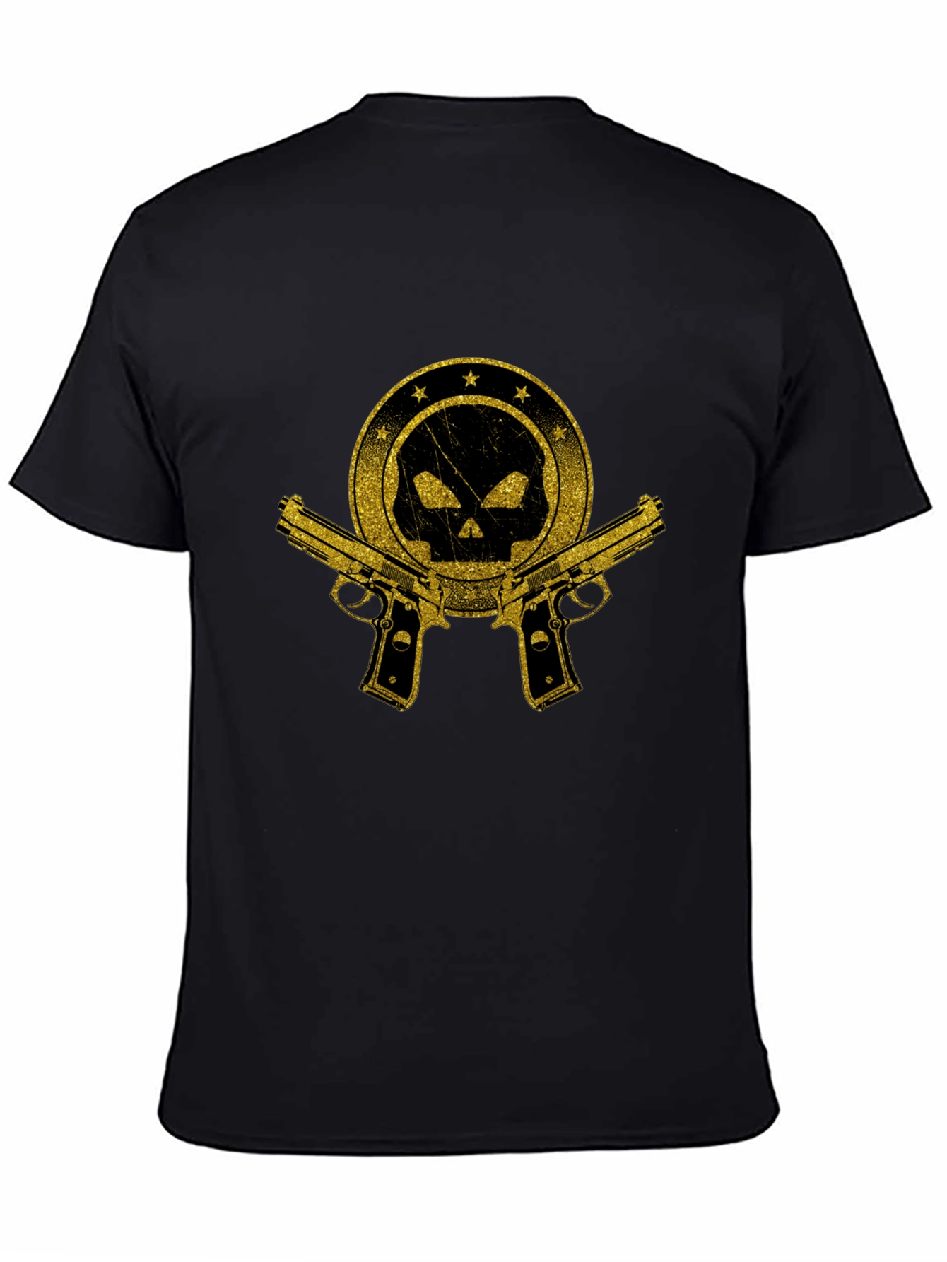 Skull & Guns Graphic T-Shirt