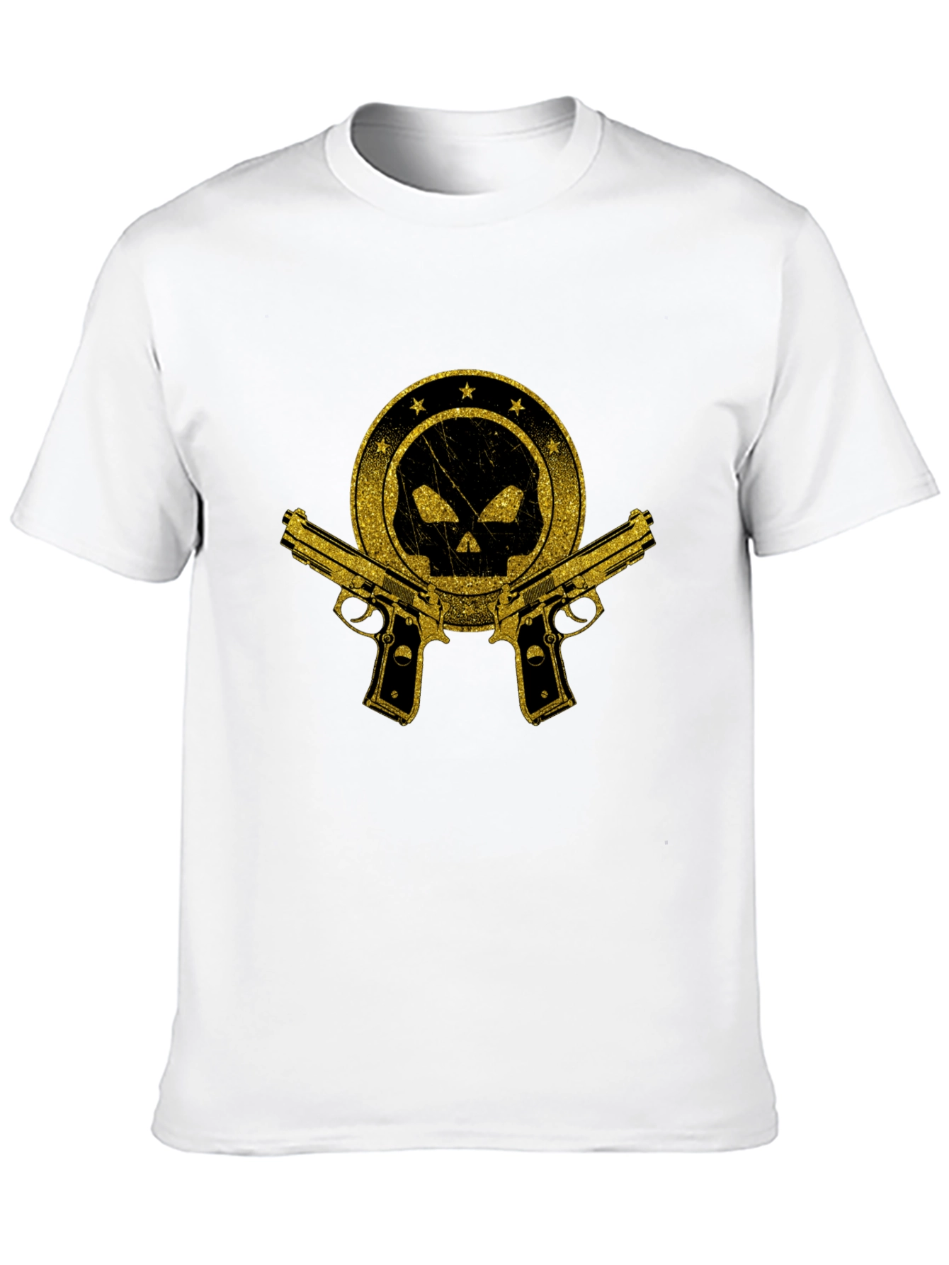 Skull & Guns Graphic T-Shirt