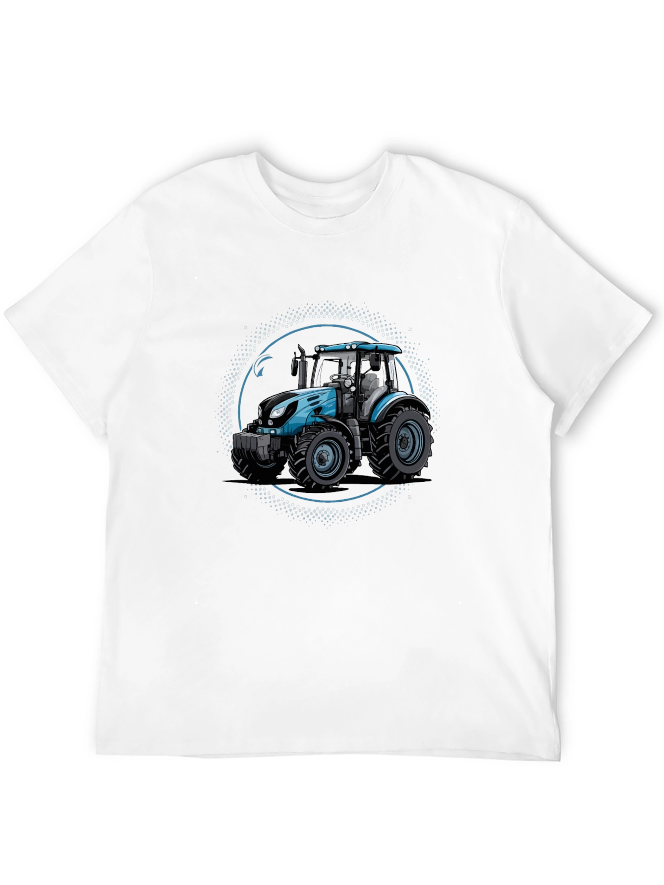 Tractor Graphic Black Tee - Farm Life Style