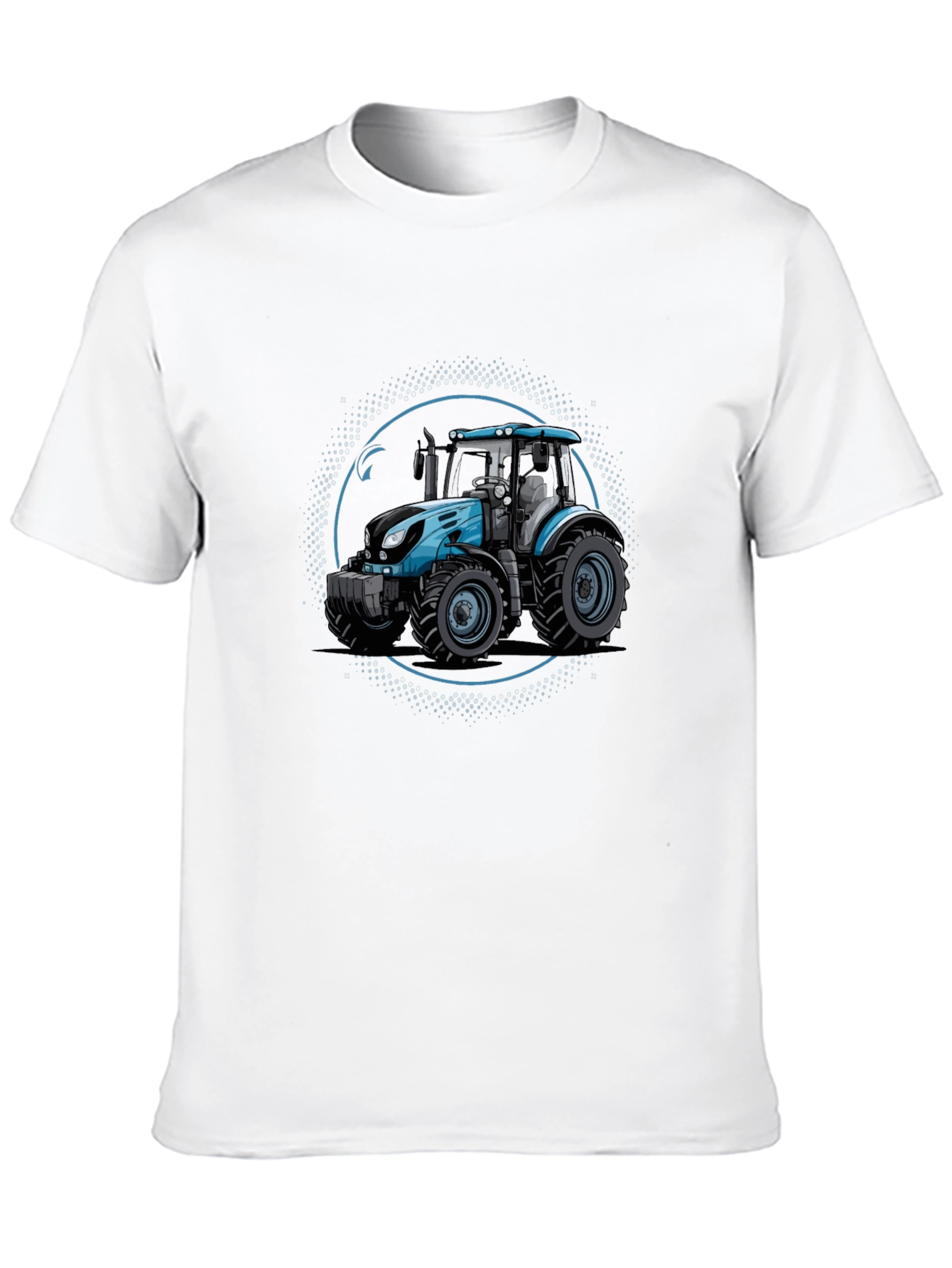 Tractor Graphic Black Tee - Farm Life Style