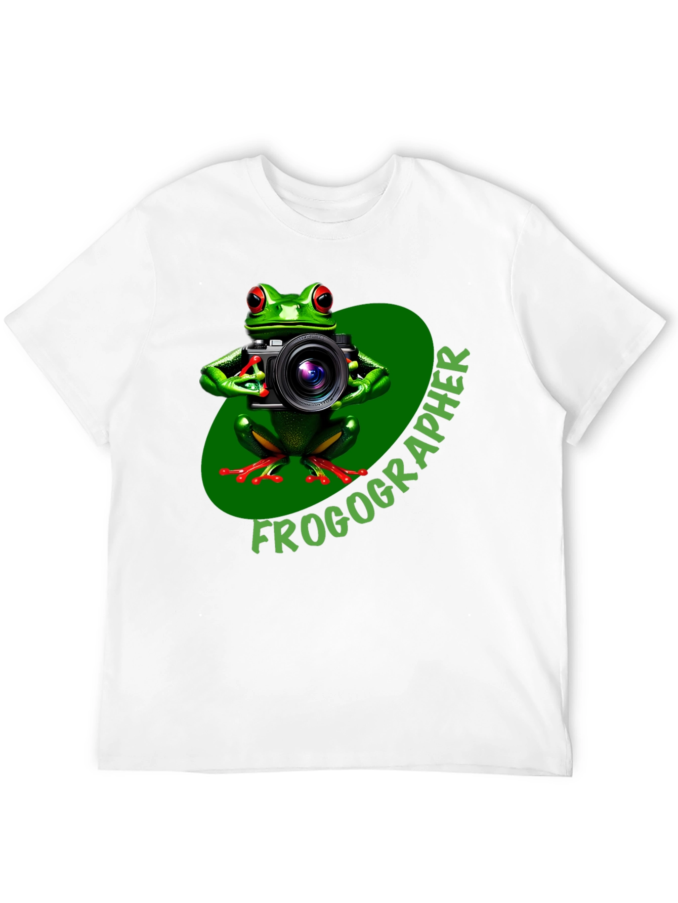 Frogographer T-Shirt - Funny Photography Design