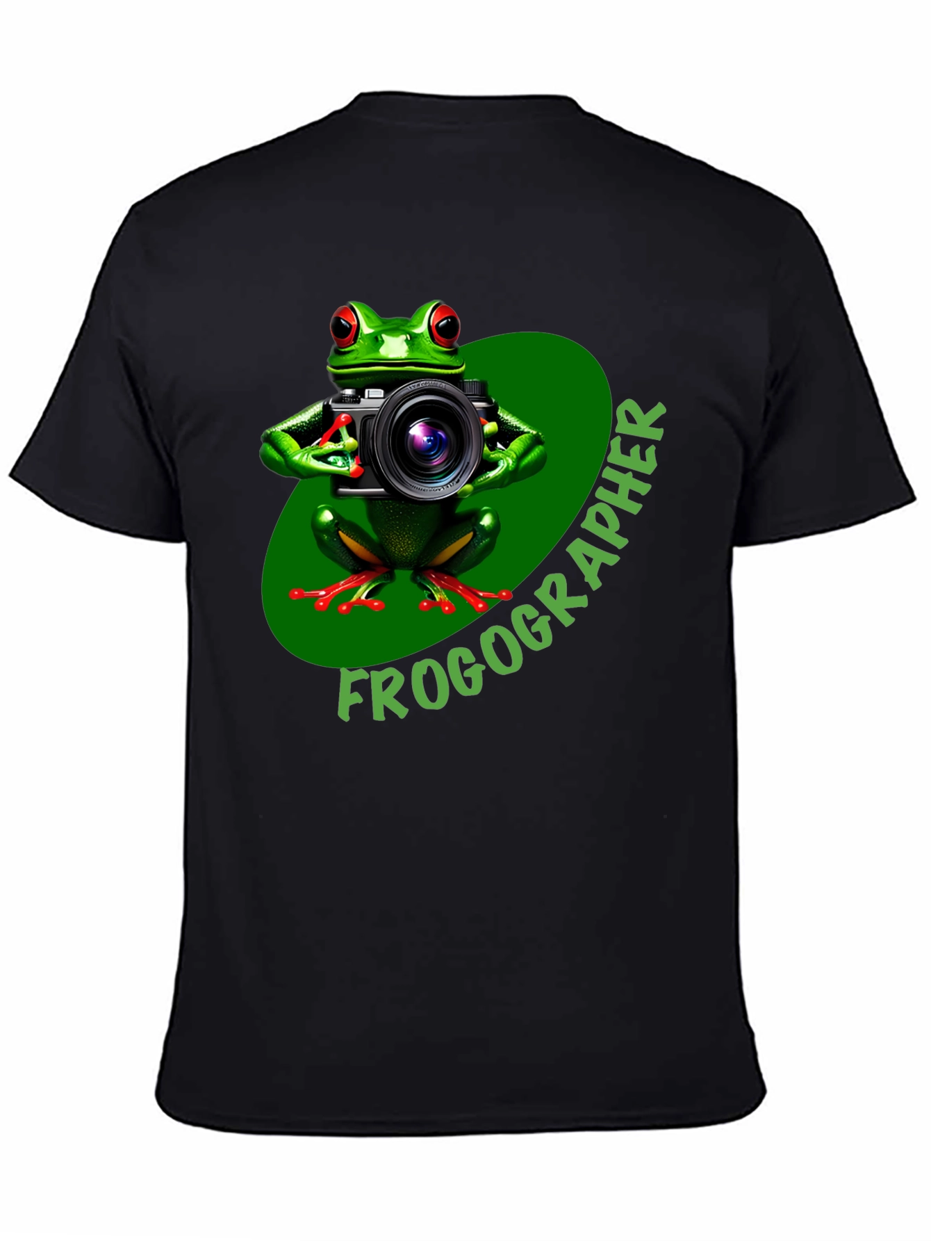 Frogographer T-Shirt - Funny Photography Design