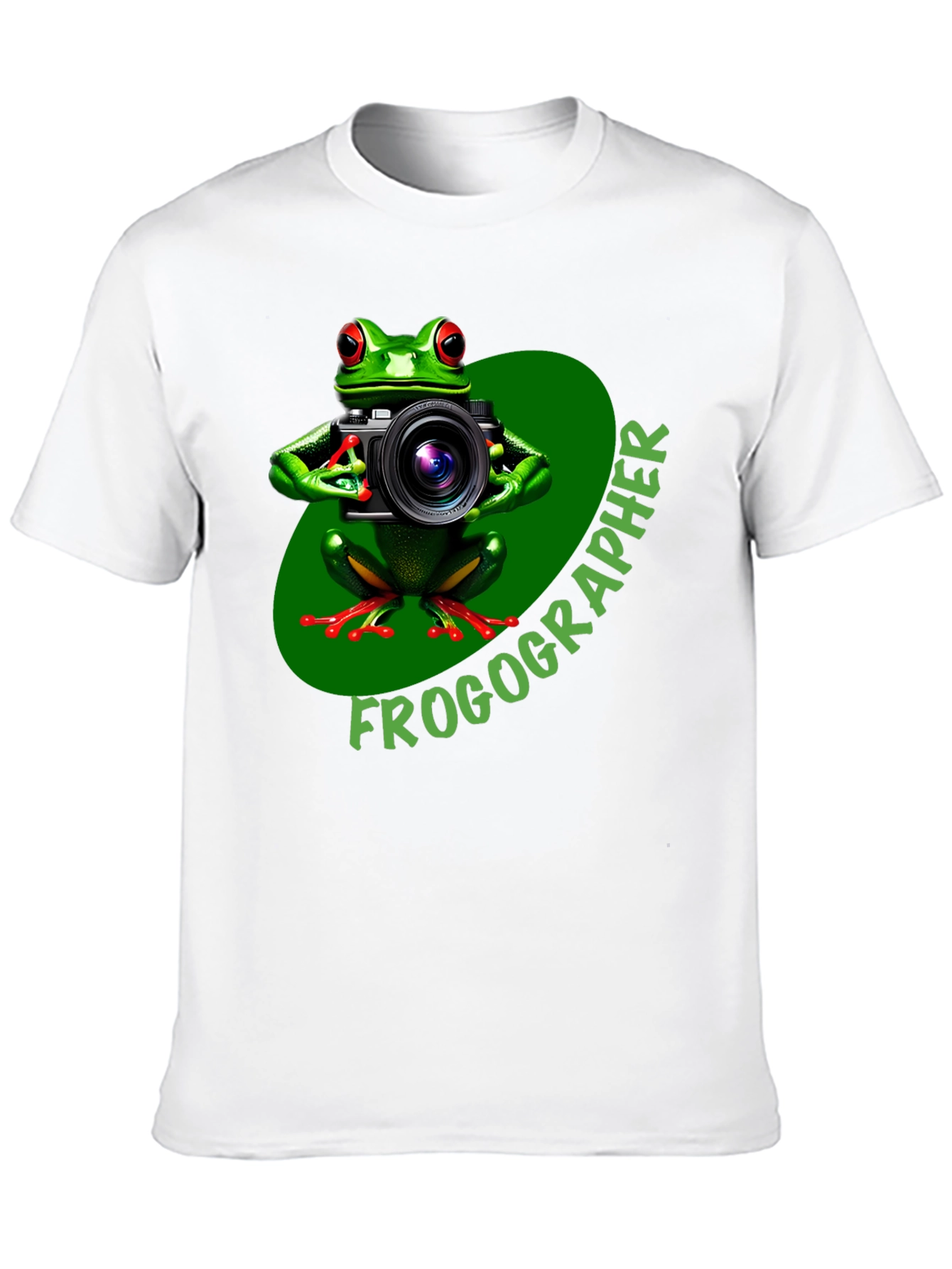 Frogographer T-Shirt - Funny Photography Design