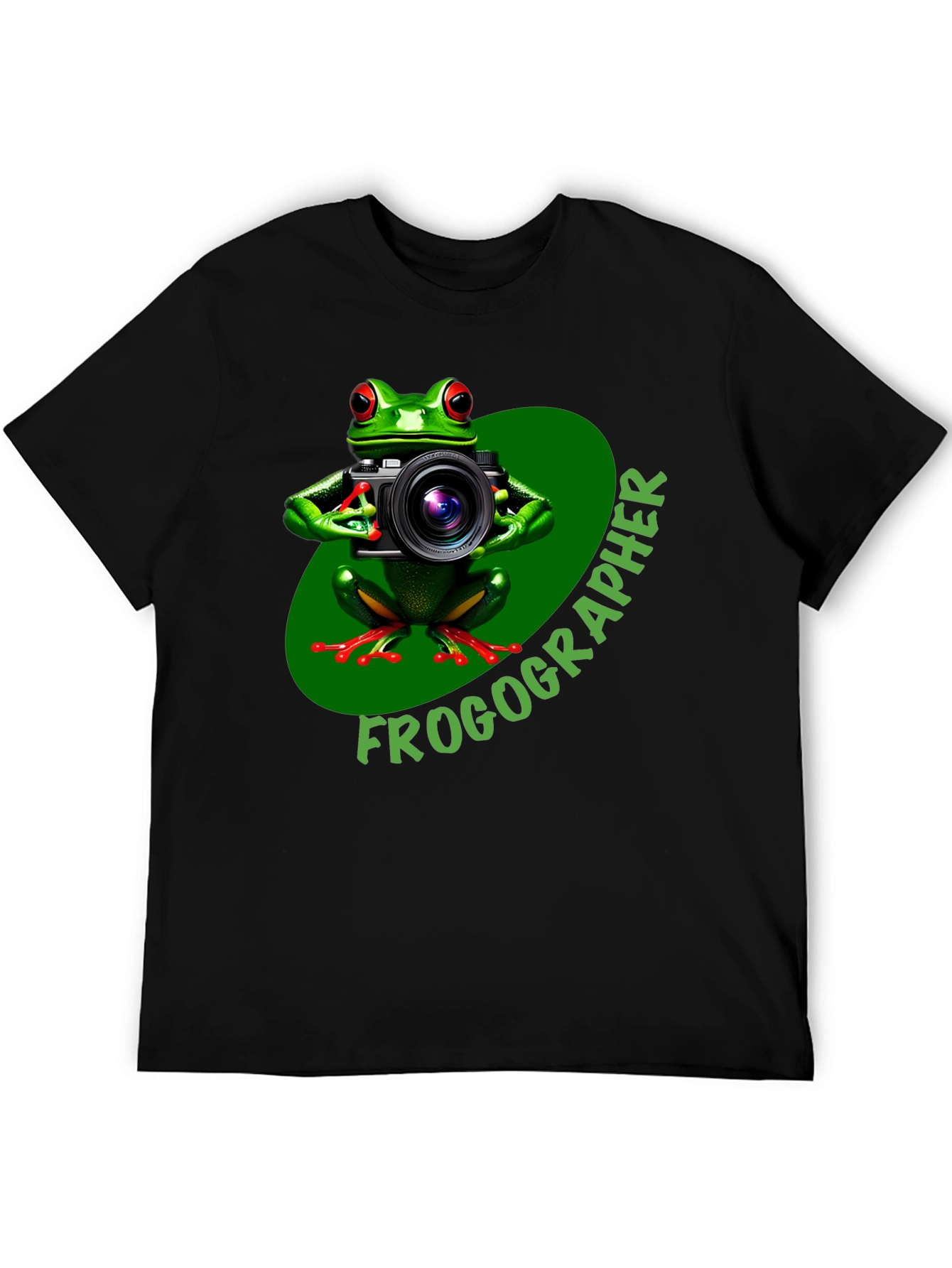 Frogographer T-Shirt - Funny Photography Design