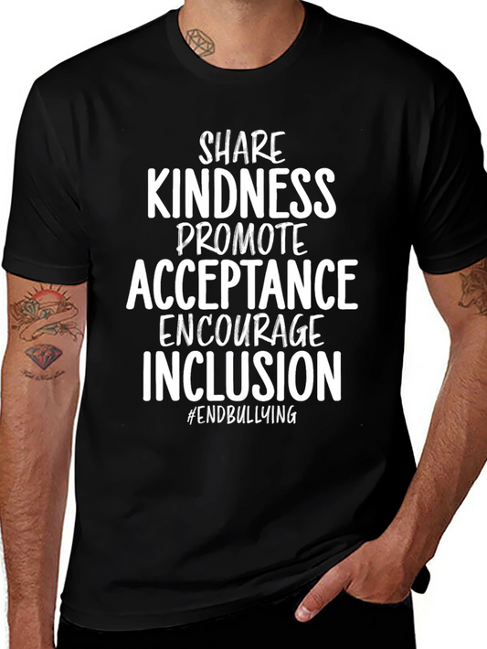 Kindness Inclusion T-Shirt - End Bullying
