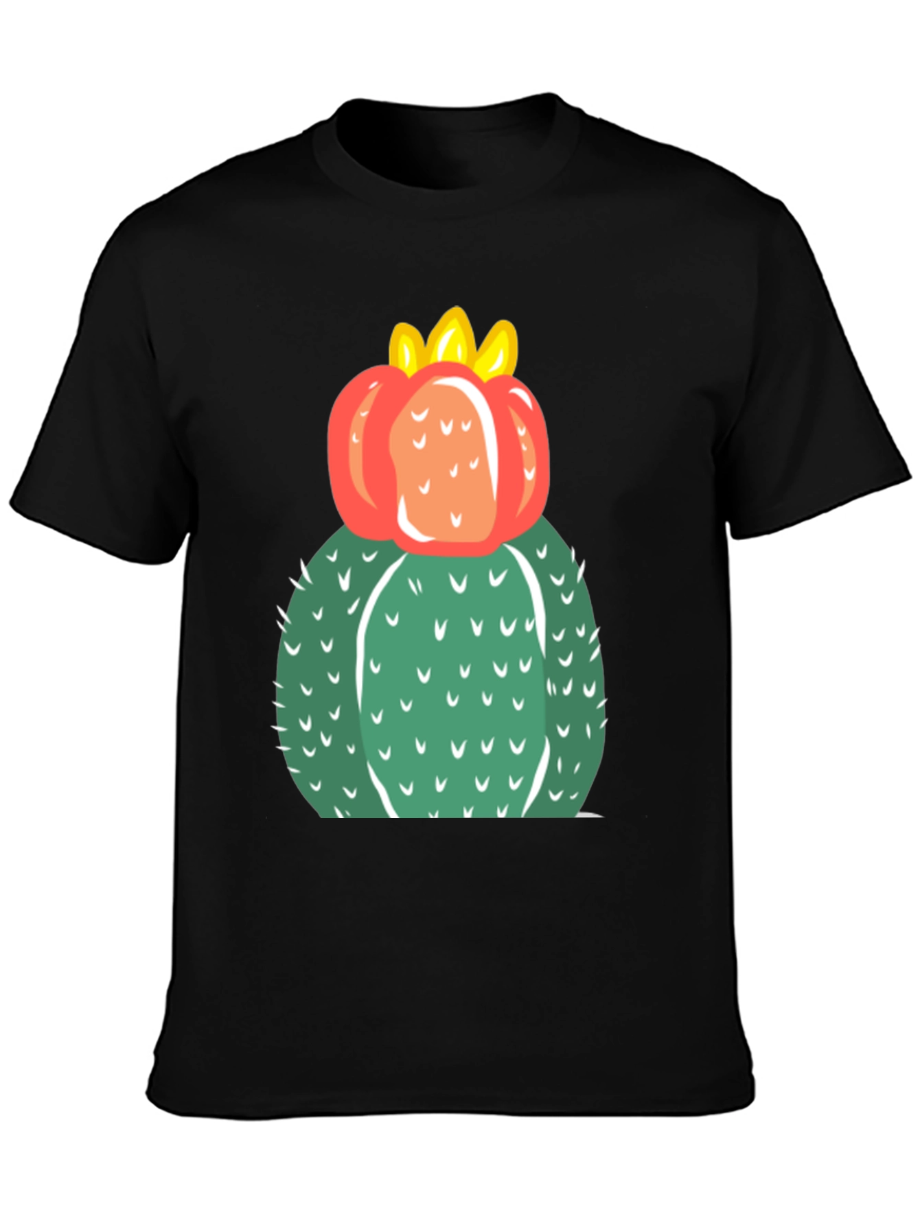 Cactus Flower Graphic Tee - Cool Desert Style