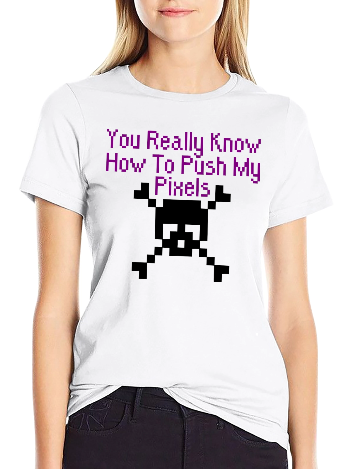 Pixel Push T-Shirt - Gamer Style