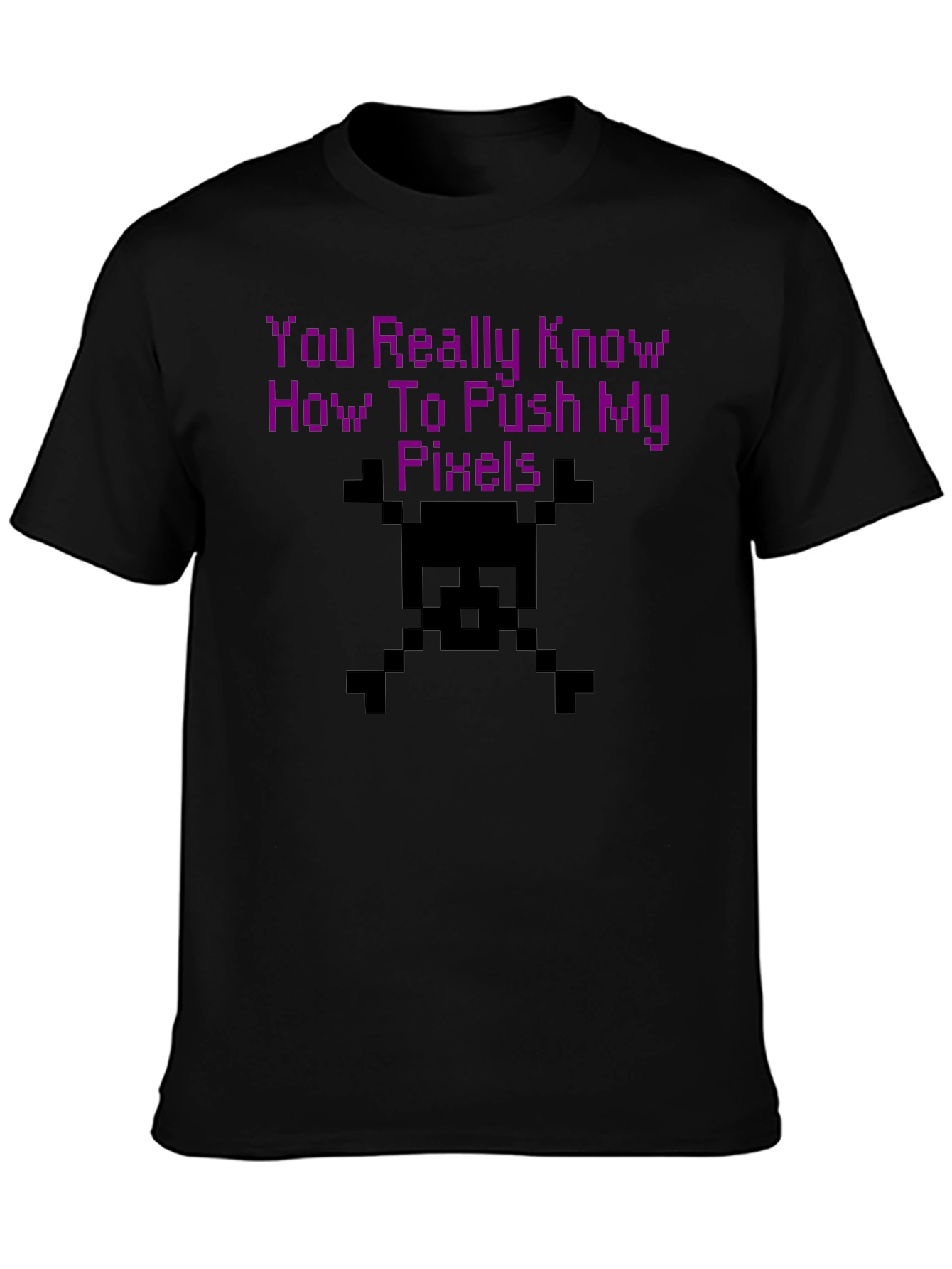 Pixel Push T-Shirt - Gamer Style