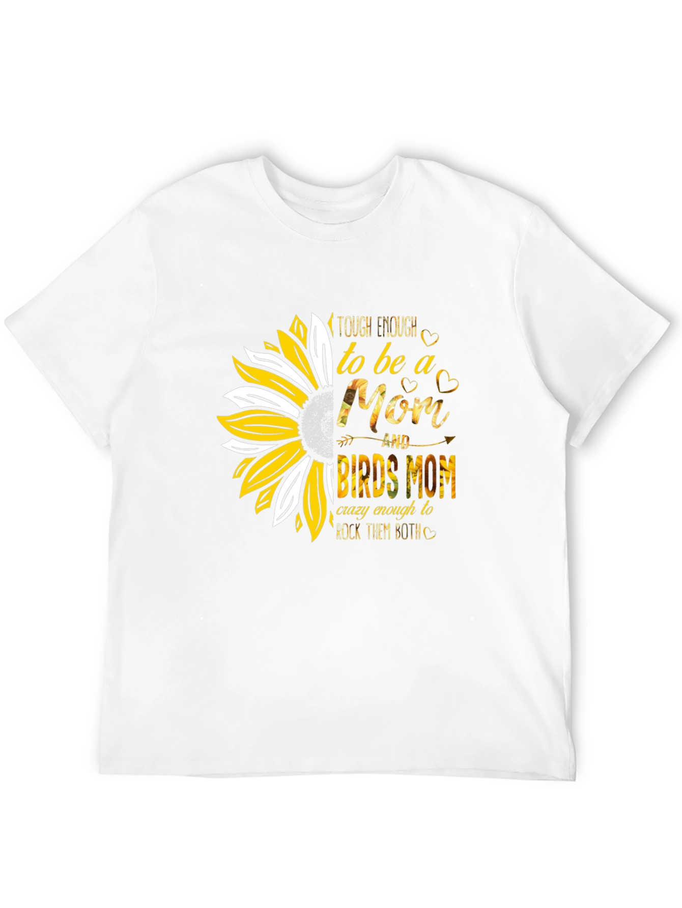 Tough Enough Mom & Birds Mom Graphic Tee