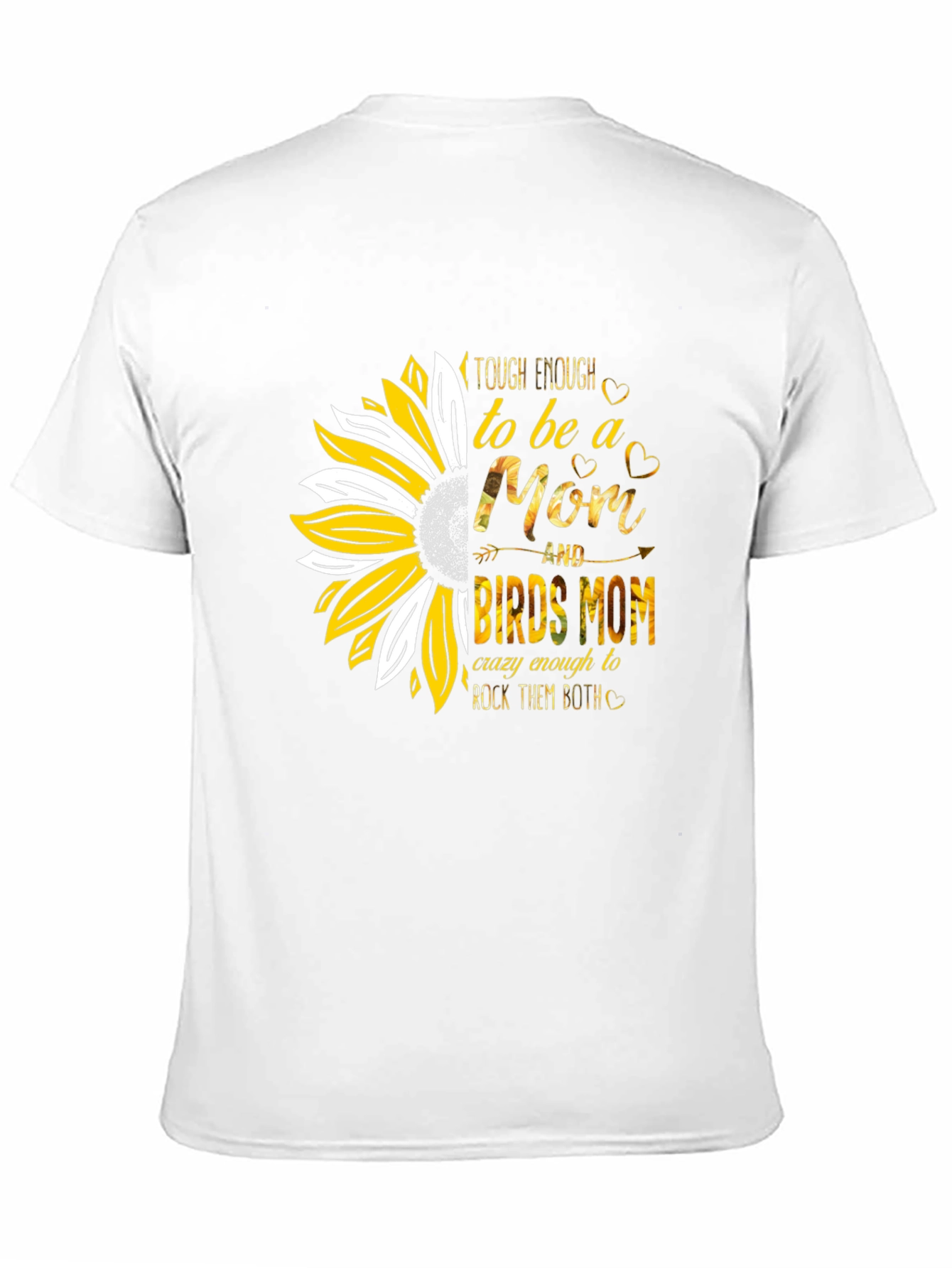 Tough Enough Mom & Birds Mom Graphic Tee