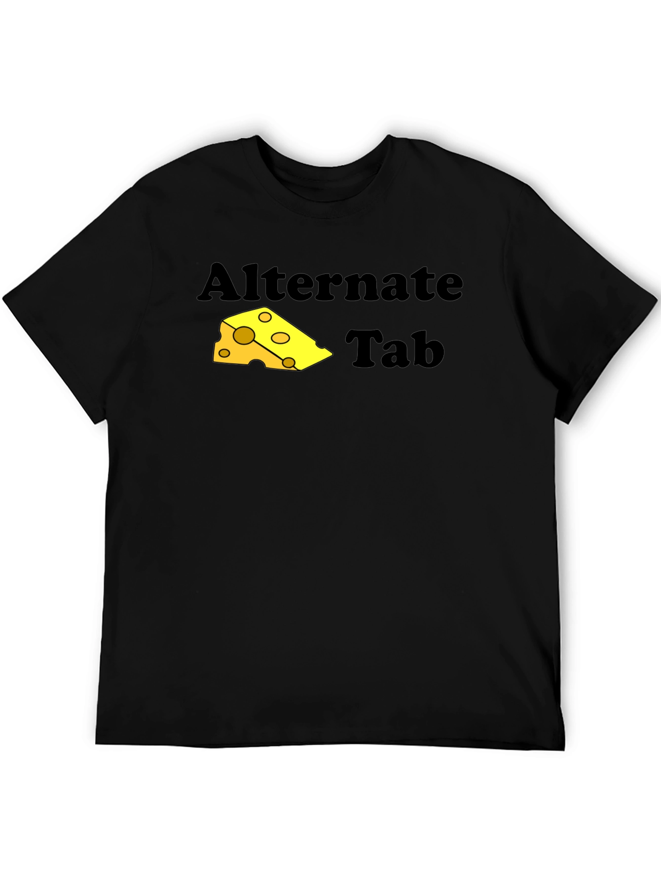 Alternate Cheese Tab T-Shirt - Funny Programmer Tee