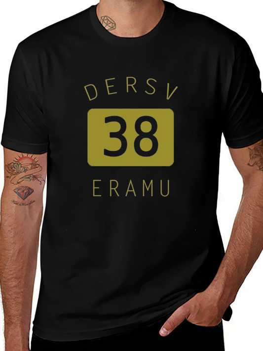 Dersv Eramu 38 T-Shirt - Casual Graphic Tee