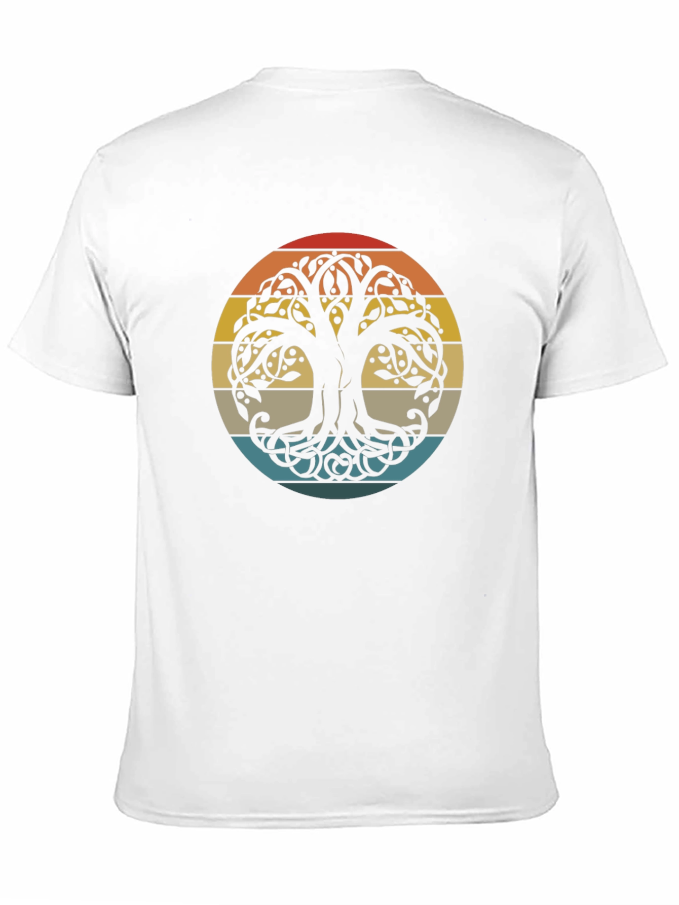 Yggdrasil Tree of Life Black T-Shirt