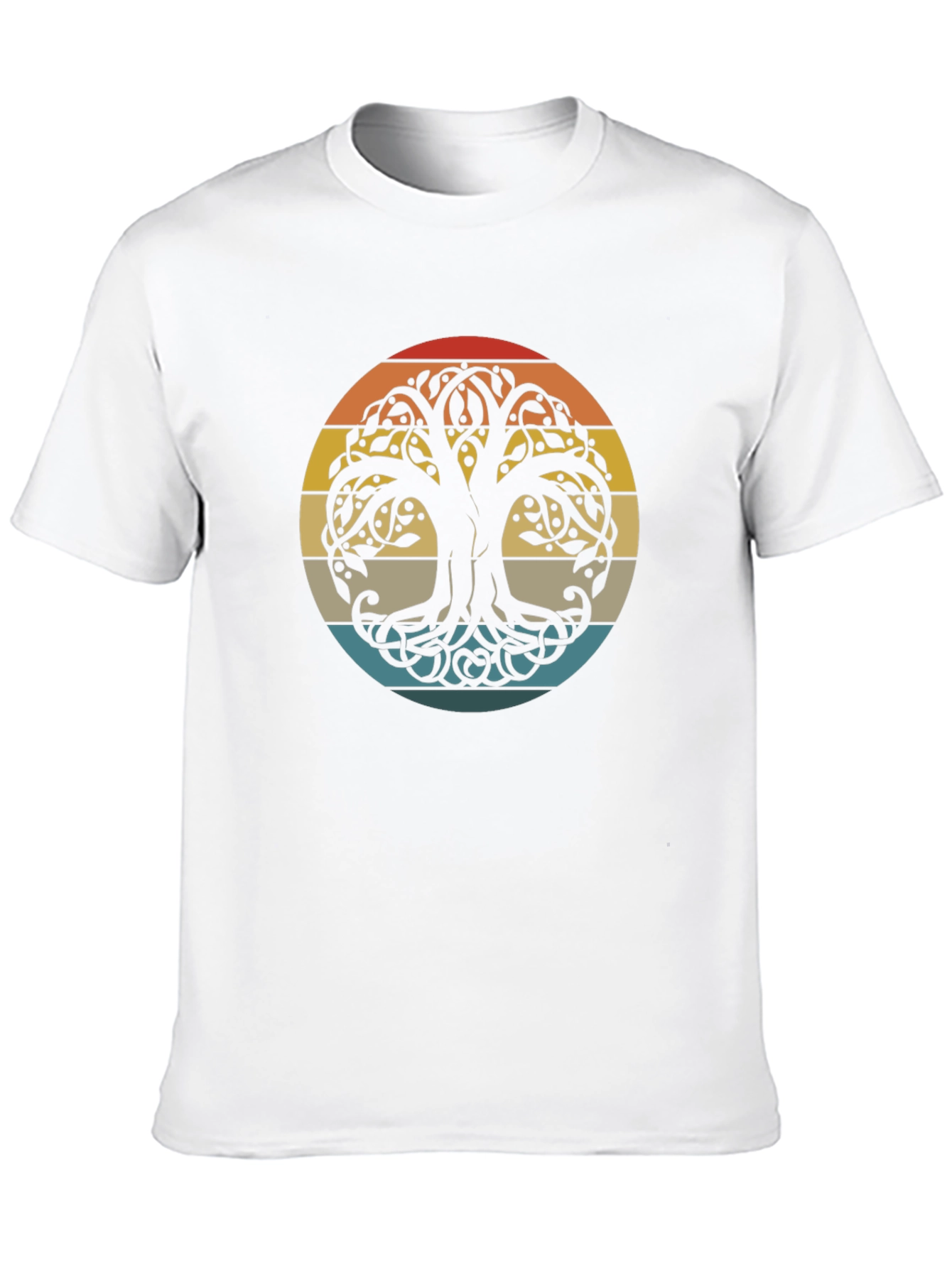 Yggdrasil Tree of Life Black T-Shirt