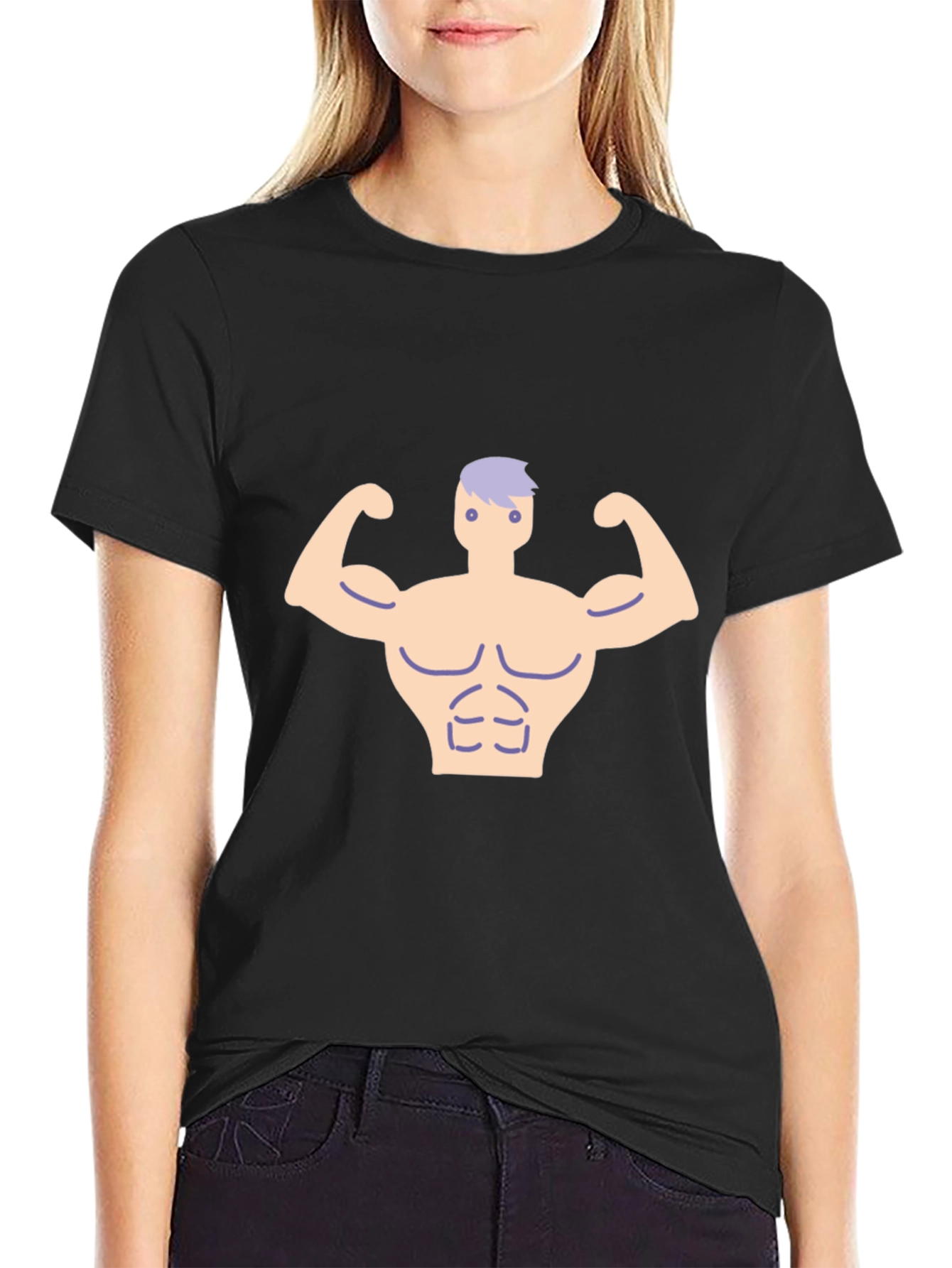 Funny Bodybuilder Graphic Tee