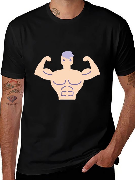 Funny Bodybuilder Graphic Tee