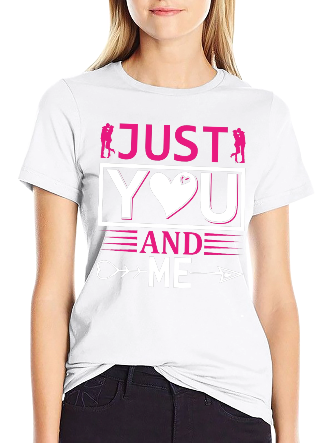 Just You and Me Graphic Tee - Valentines Gift