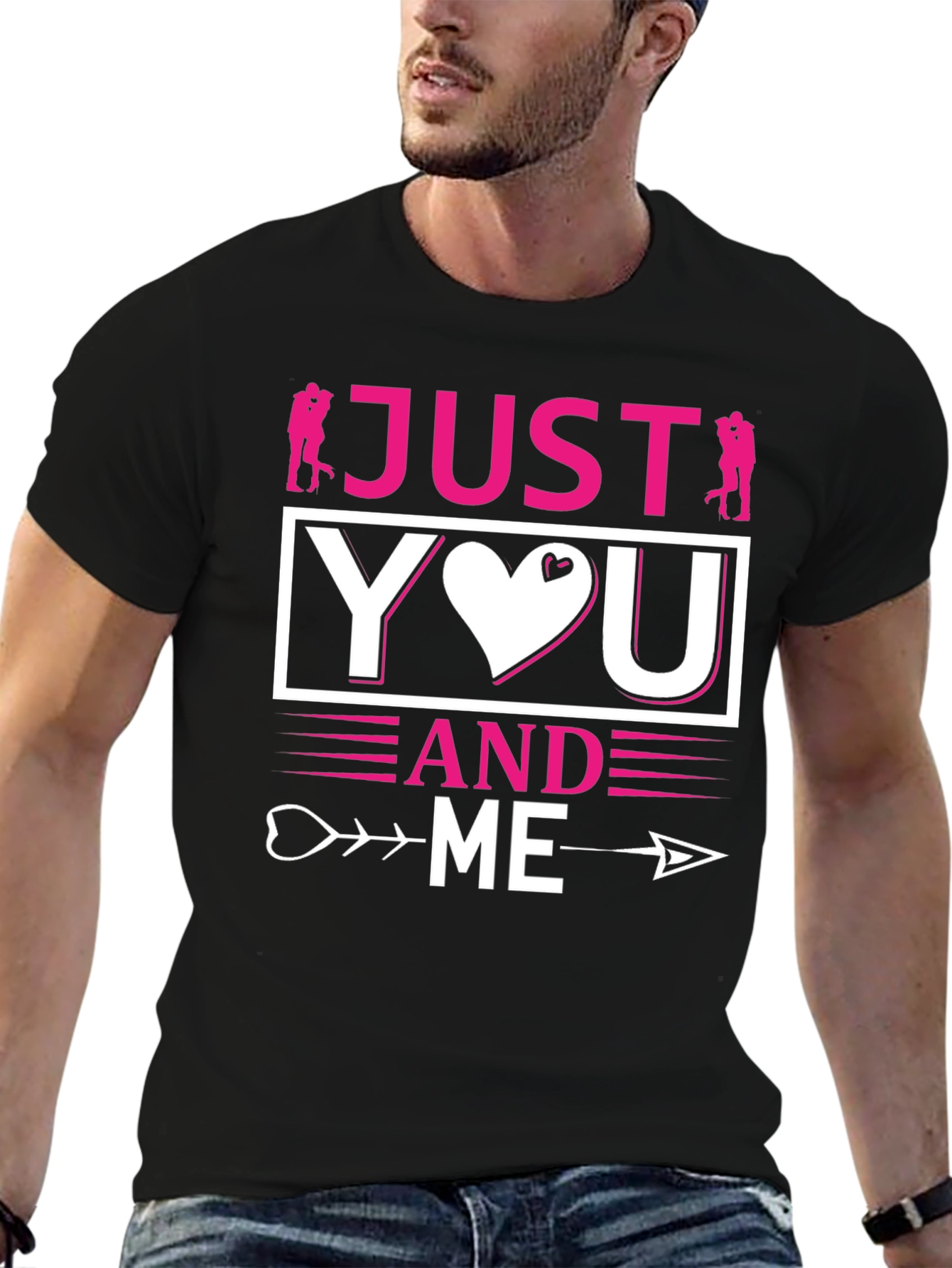 Just You and Me Graphic Tee - Valentines Gift