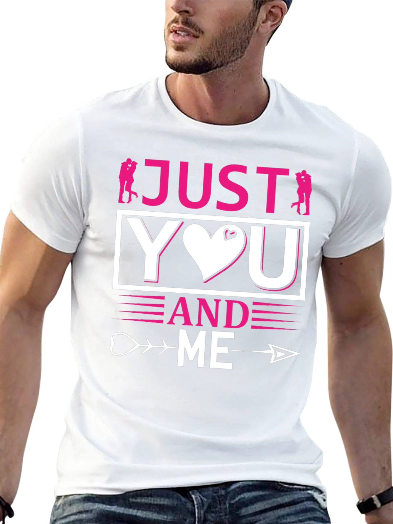 Just You and Me Graphic Tee - Valentines Gift