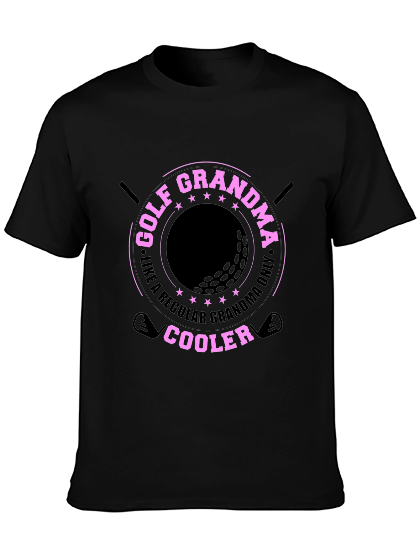 Golf Grandma T-Shirt - Cooler Than Regular Grandmas!