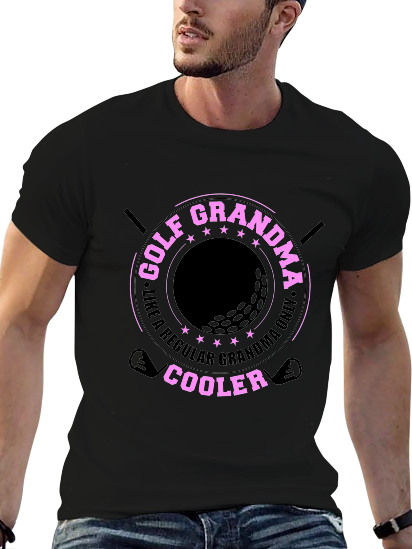 Golf Grandma T-Shirt - Cooler Than Regular Grandmas!