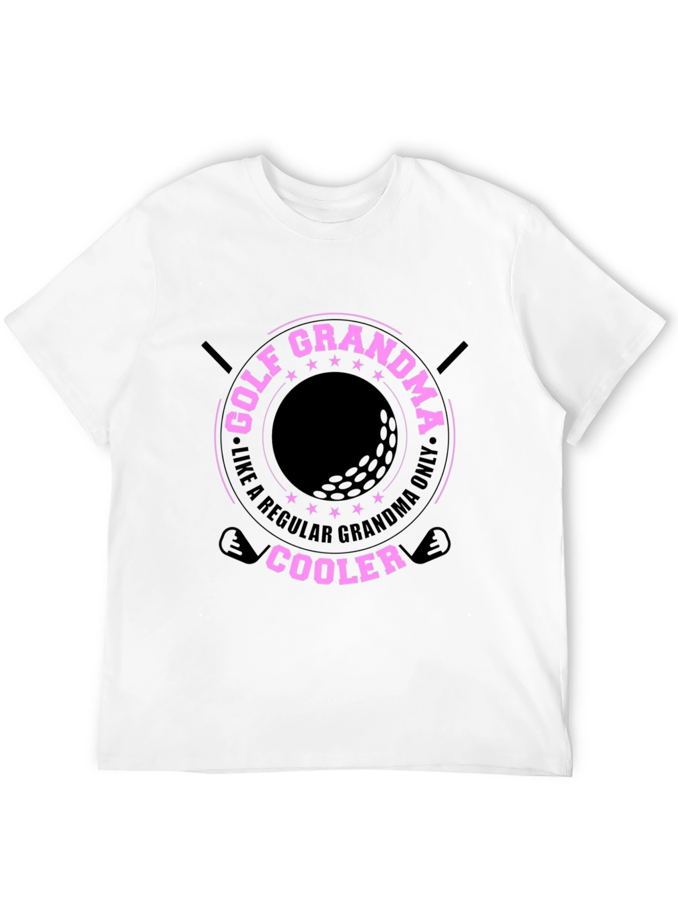 Golf Grandma T-Shirt - Cooler Than Regular Grandmas!