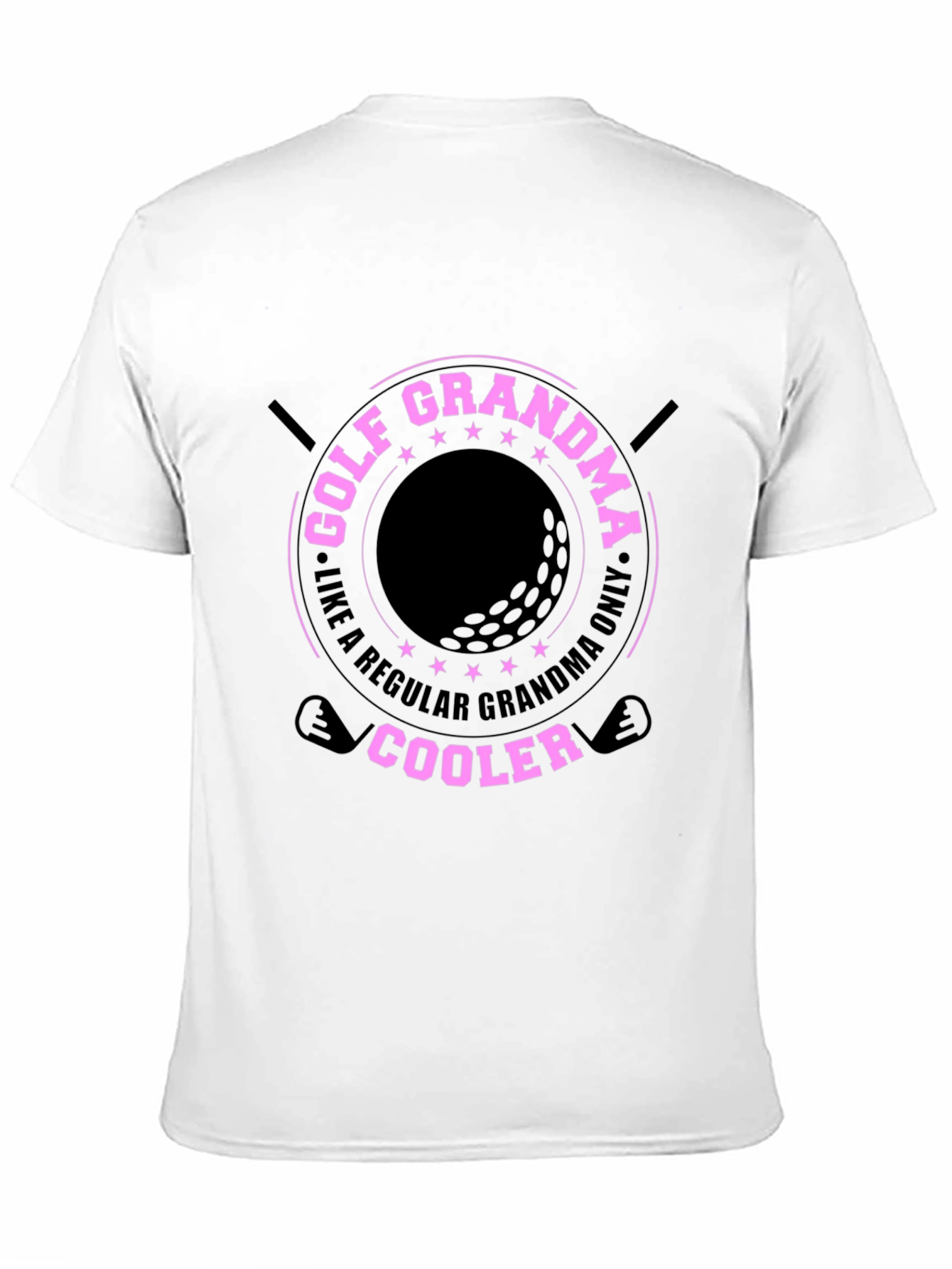 Golf Grandma T-Shirt - Cooler Than Regular Grandmas!