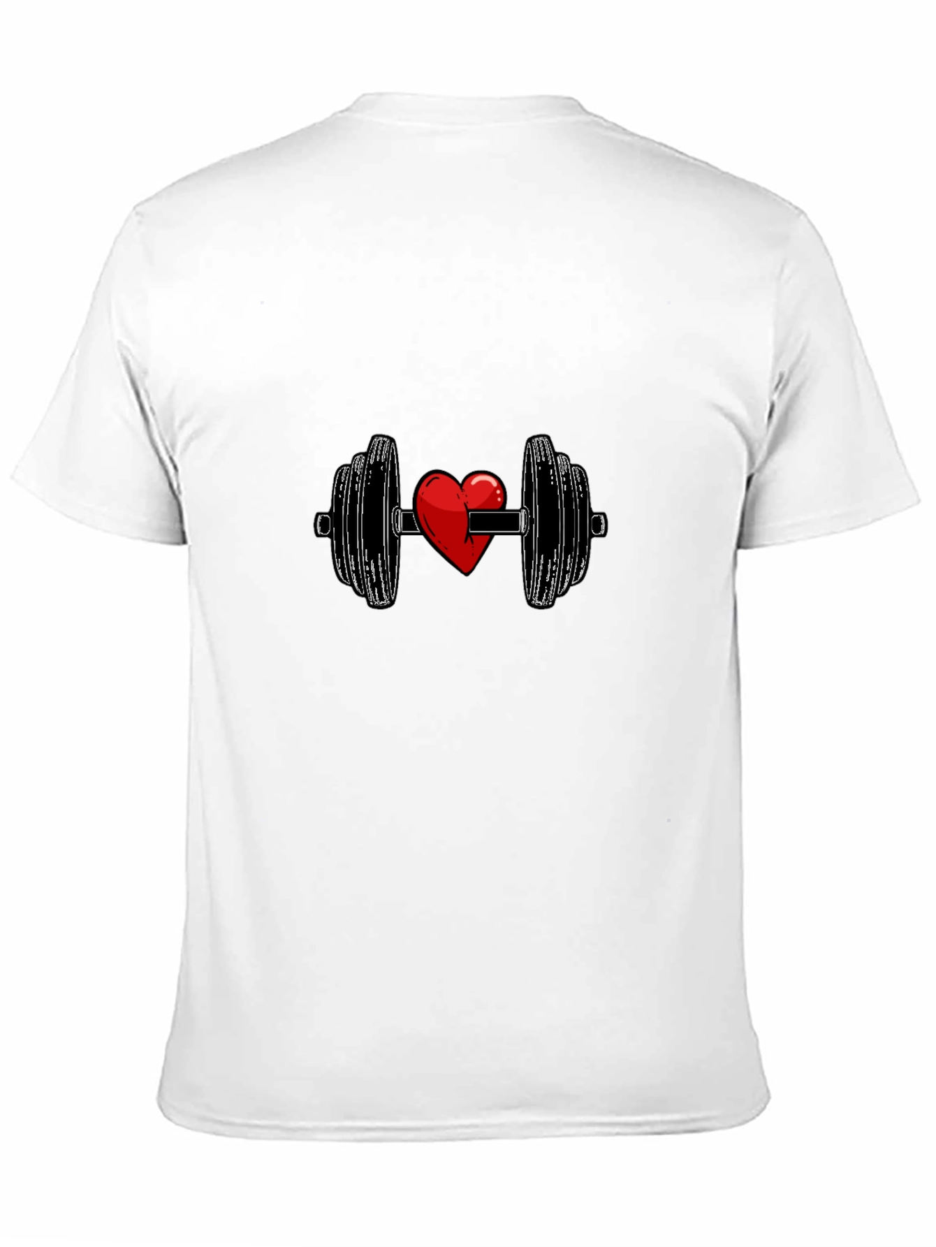 Heart Lift Black T-Shirt