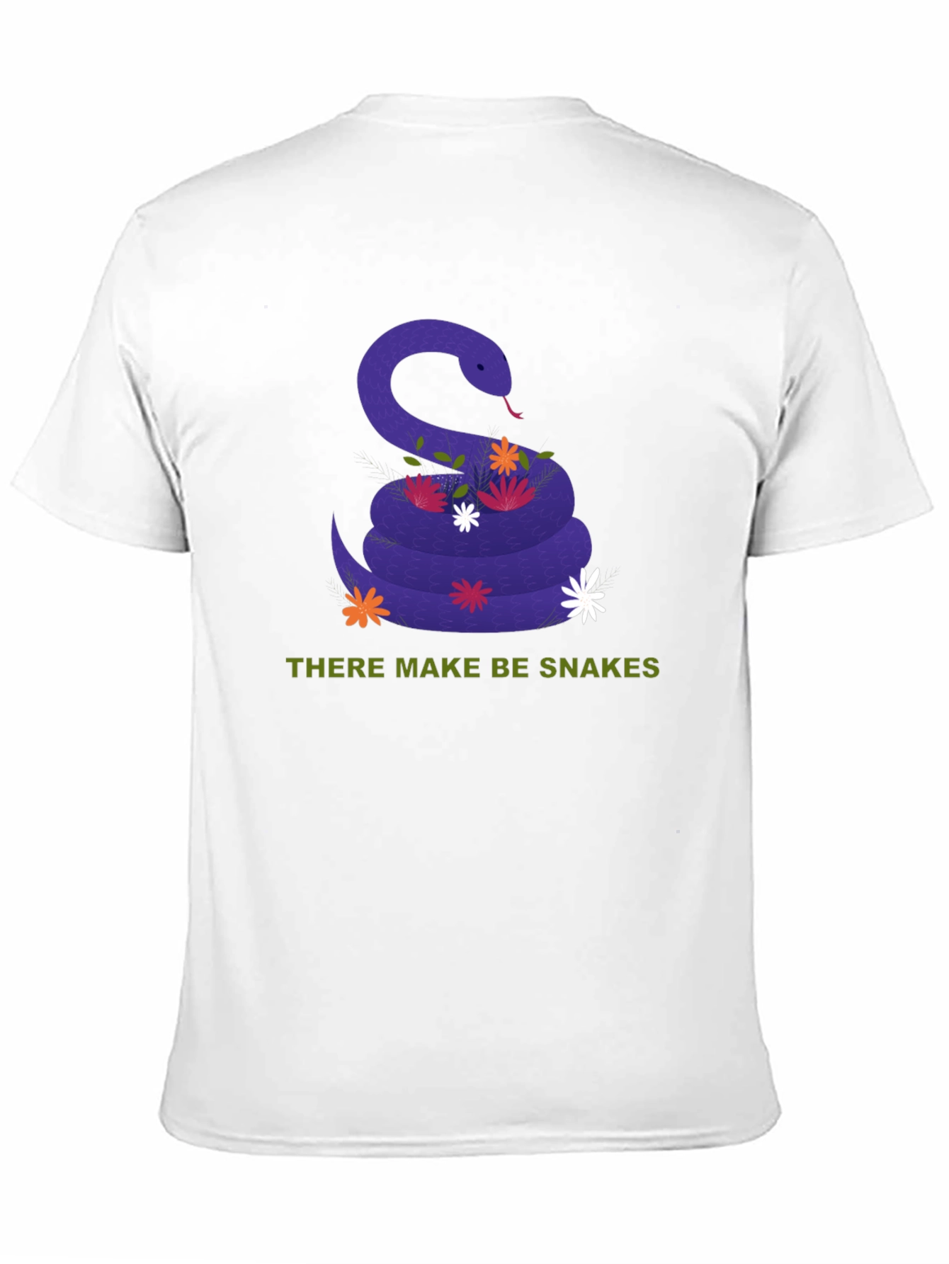 There Make Be Snakes Graphic Tee