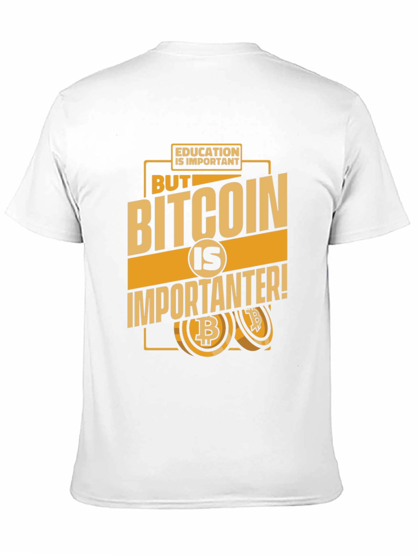 Bitcoin Is Importanter Black T-Shirt