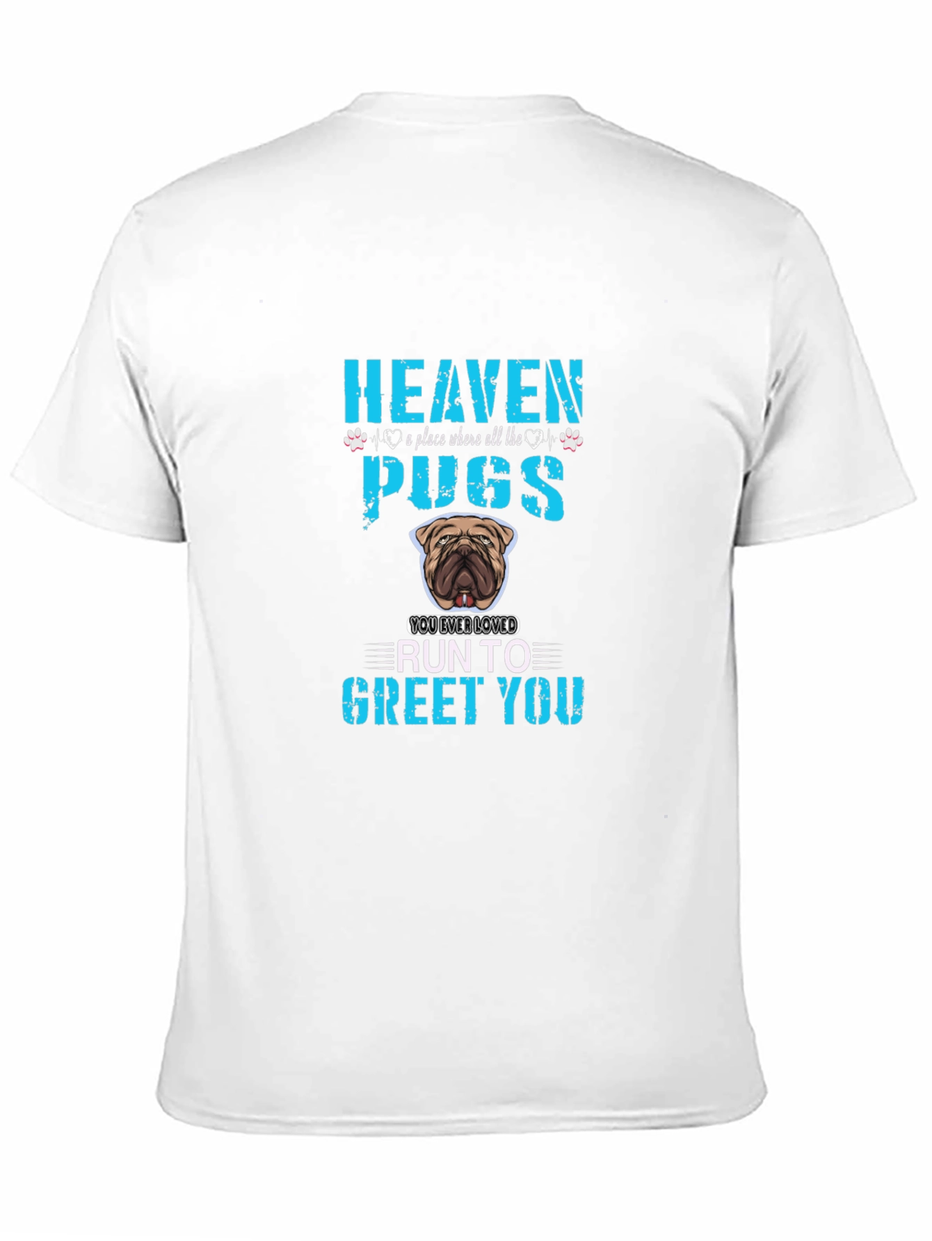 Heaven Pugs T-Shirt
