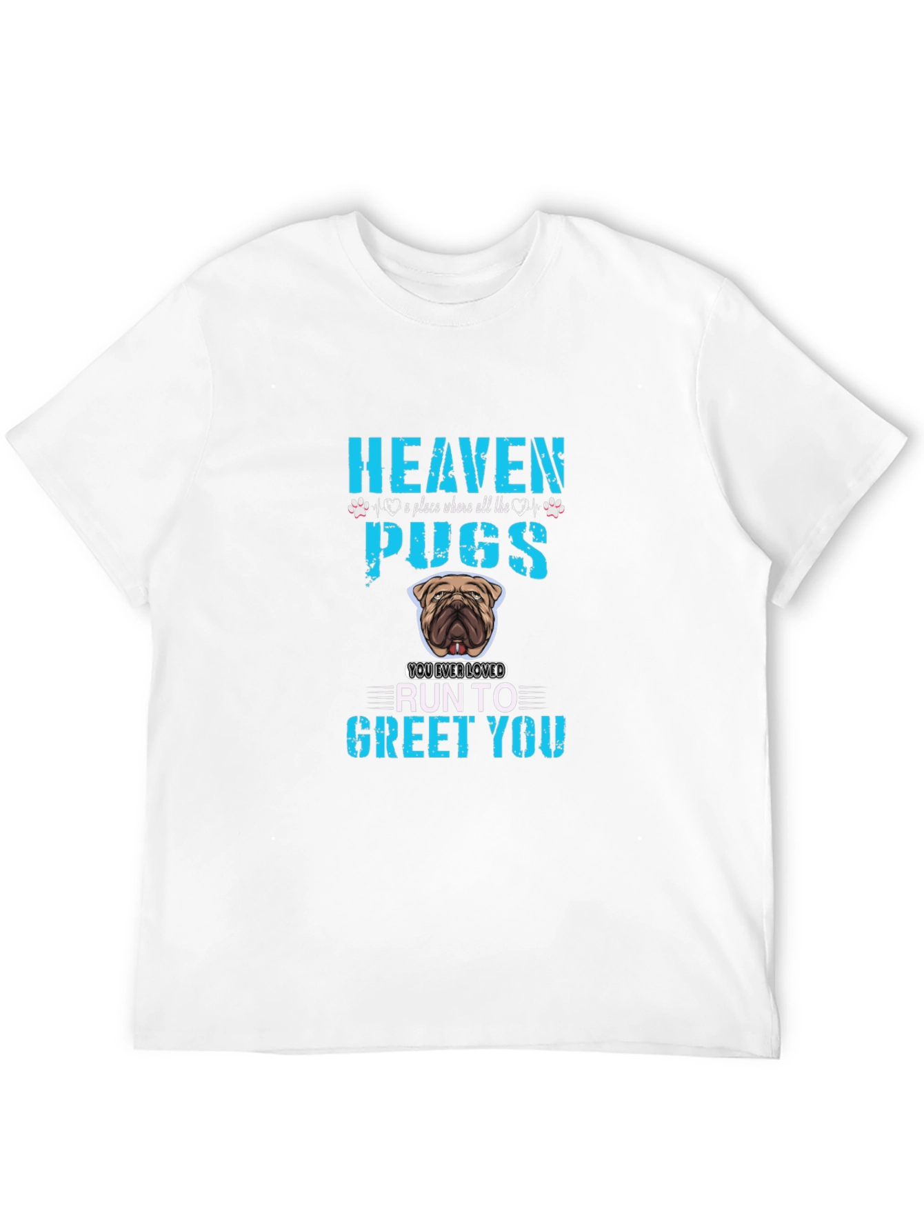 Heaven Pugs T-Shirt
