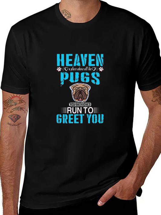Heaven Pugs T-Shirt