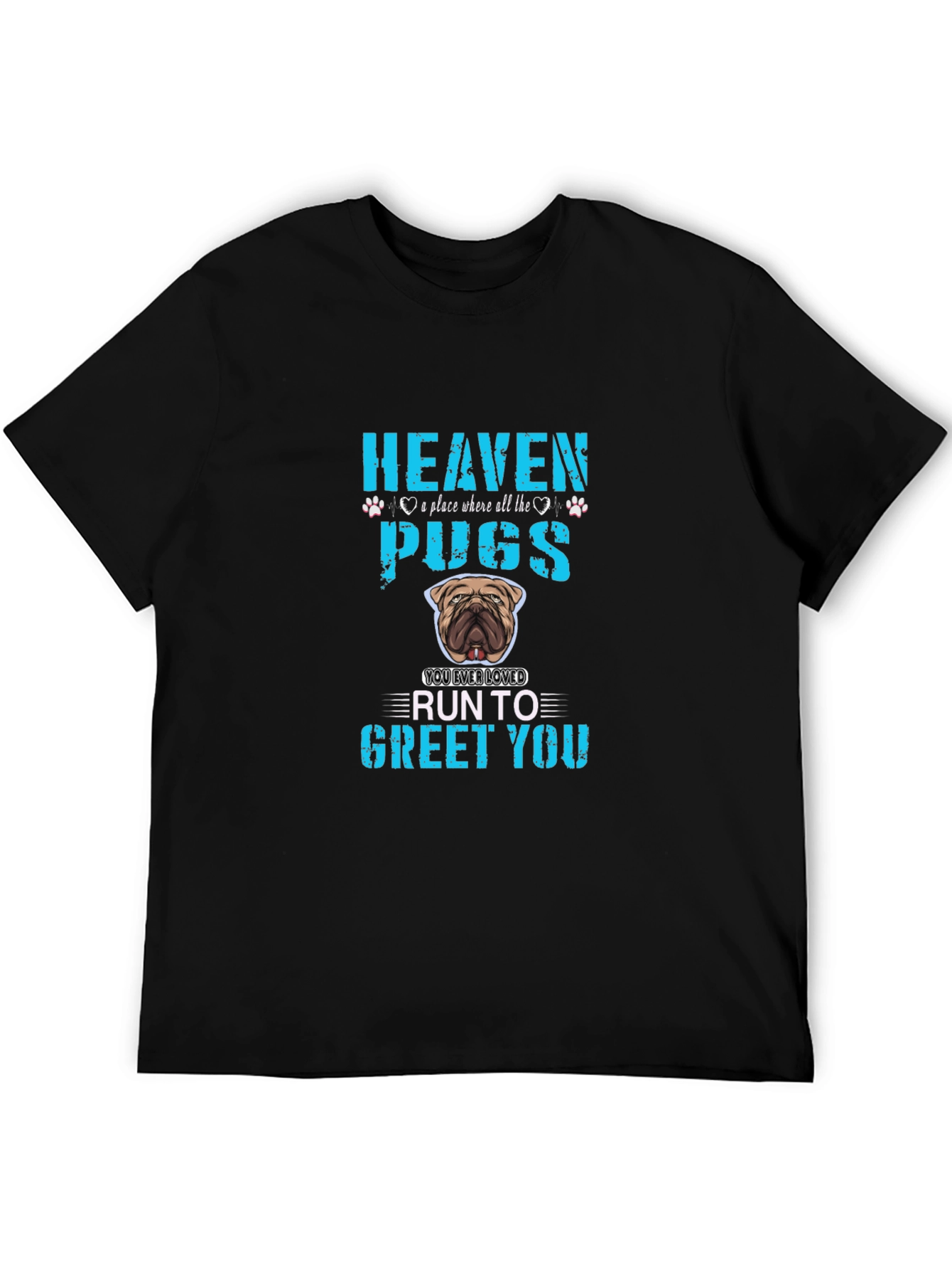 Heaven Pugs T-Shirt
