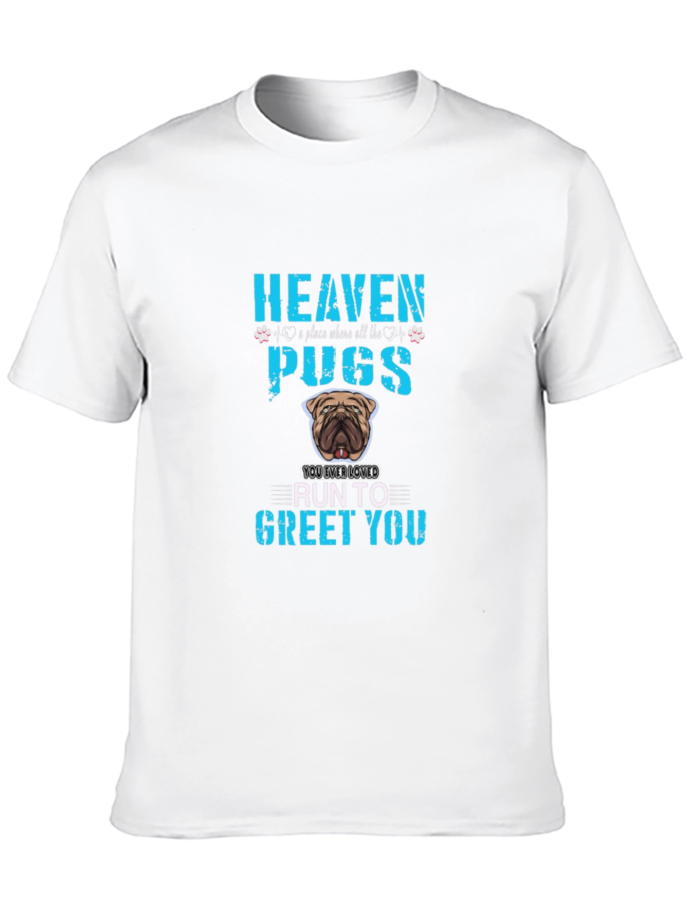 Heaven Pugs T-Shirt