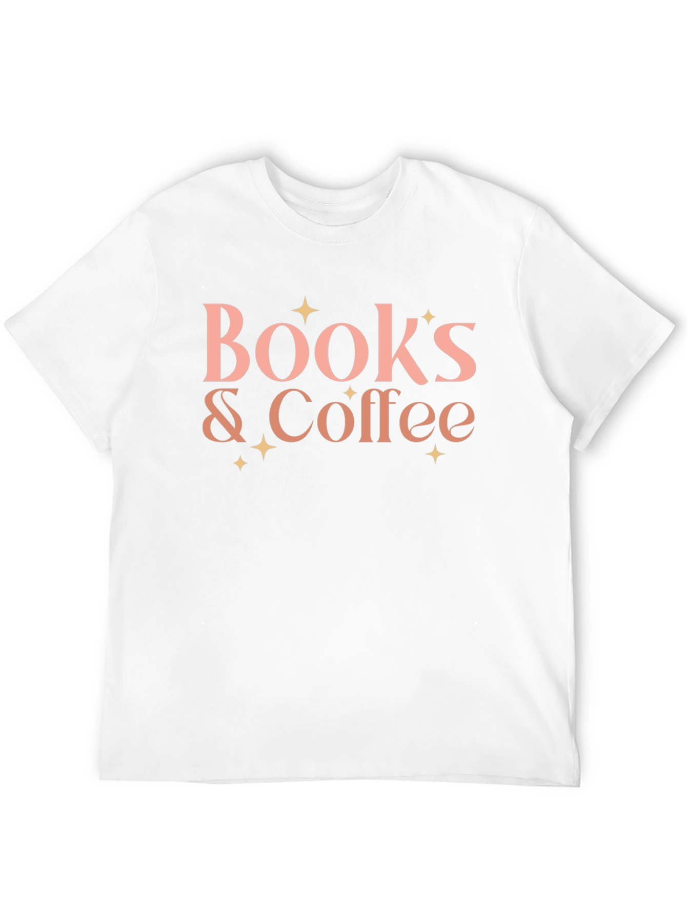 Books & Coffee Graphic Tee