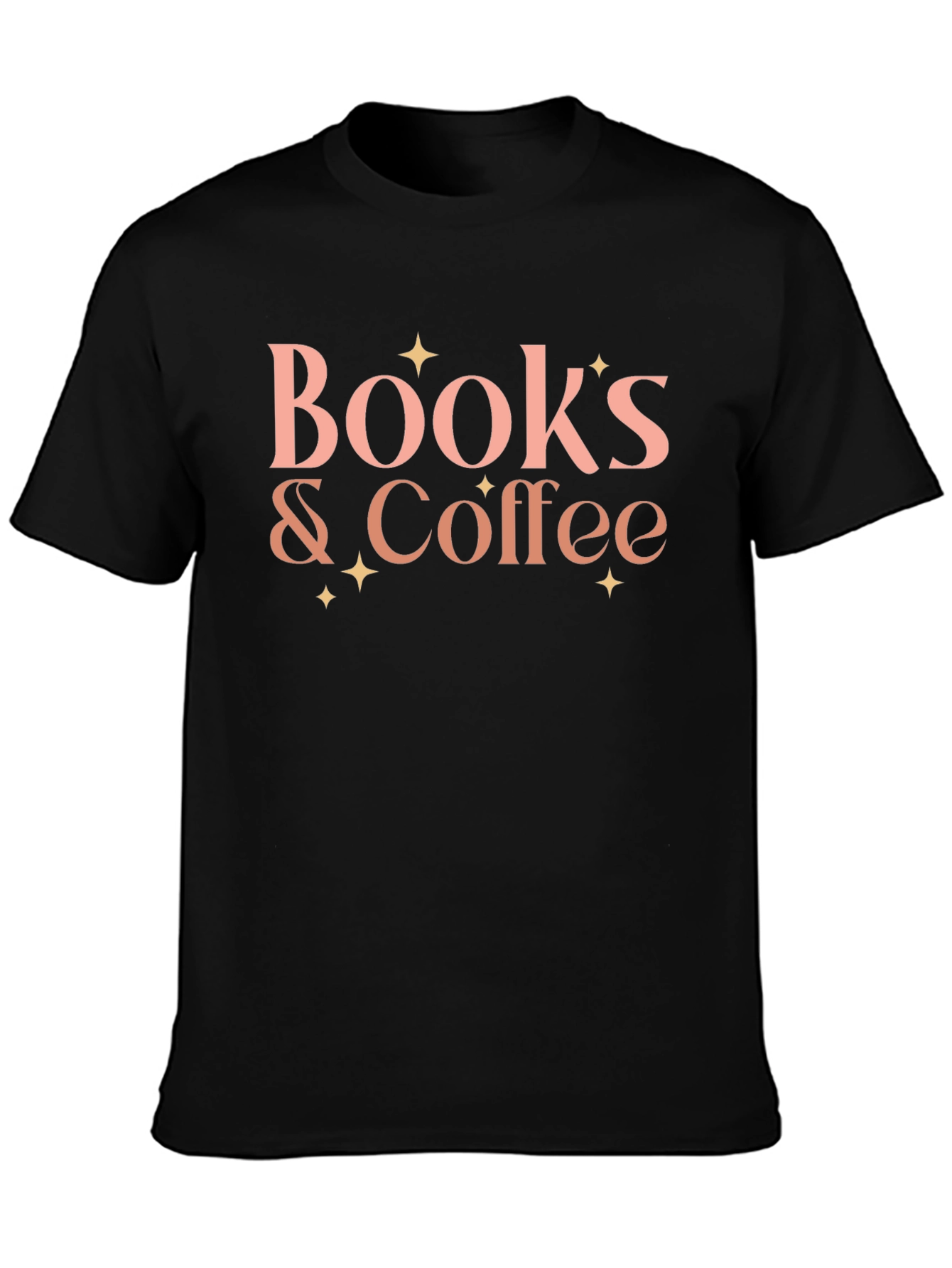 Books & Coffee Graphic Tee