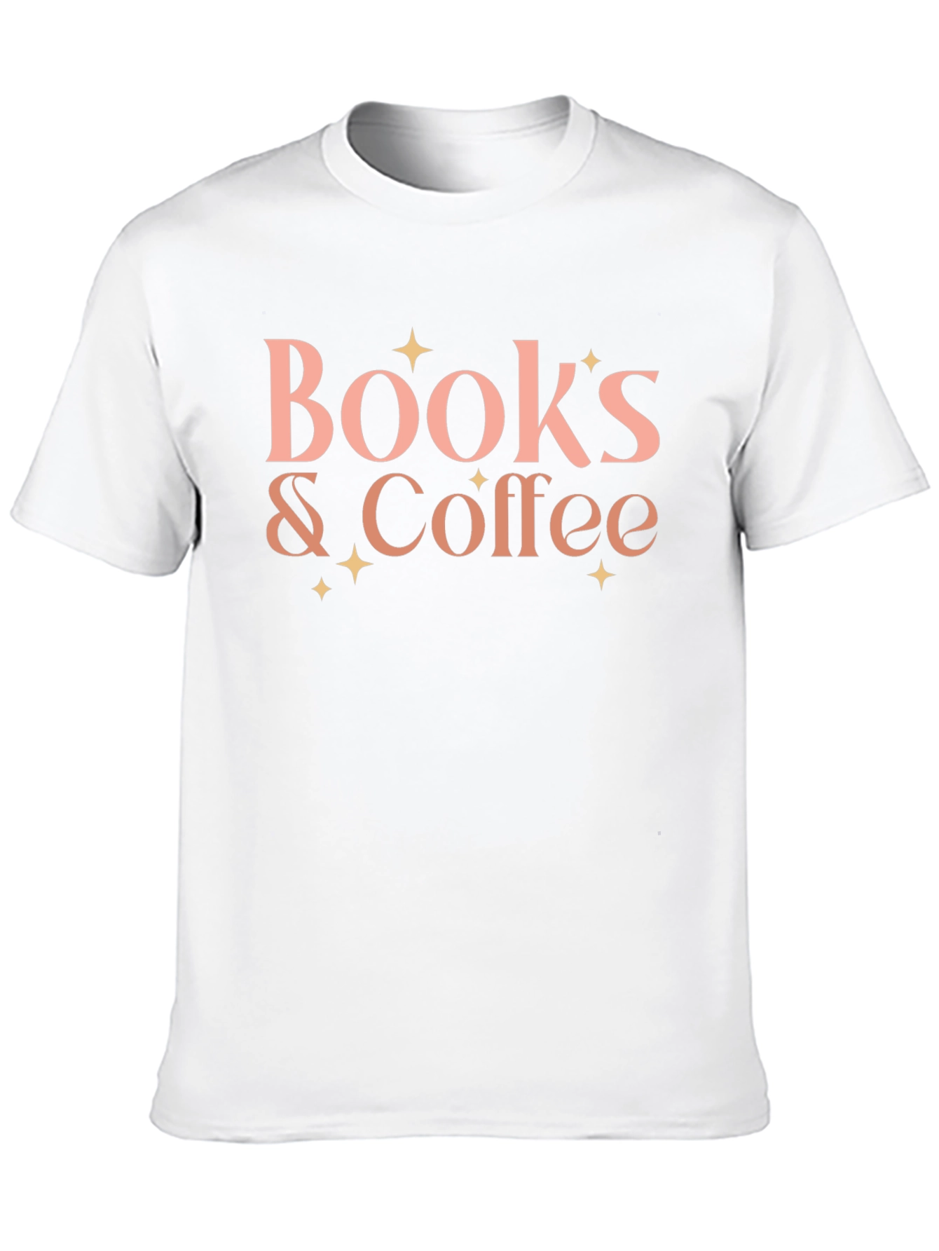 Books & Coffee Graphic Tee