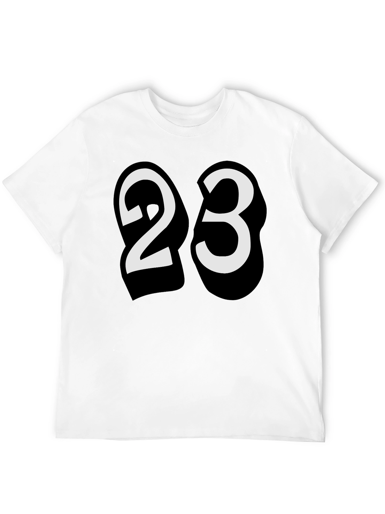 Number 23 Graphic Tee - Classic & Bold Design