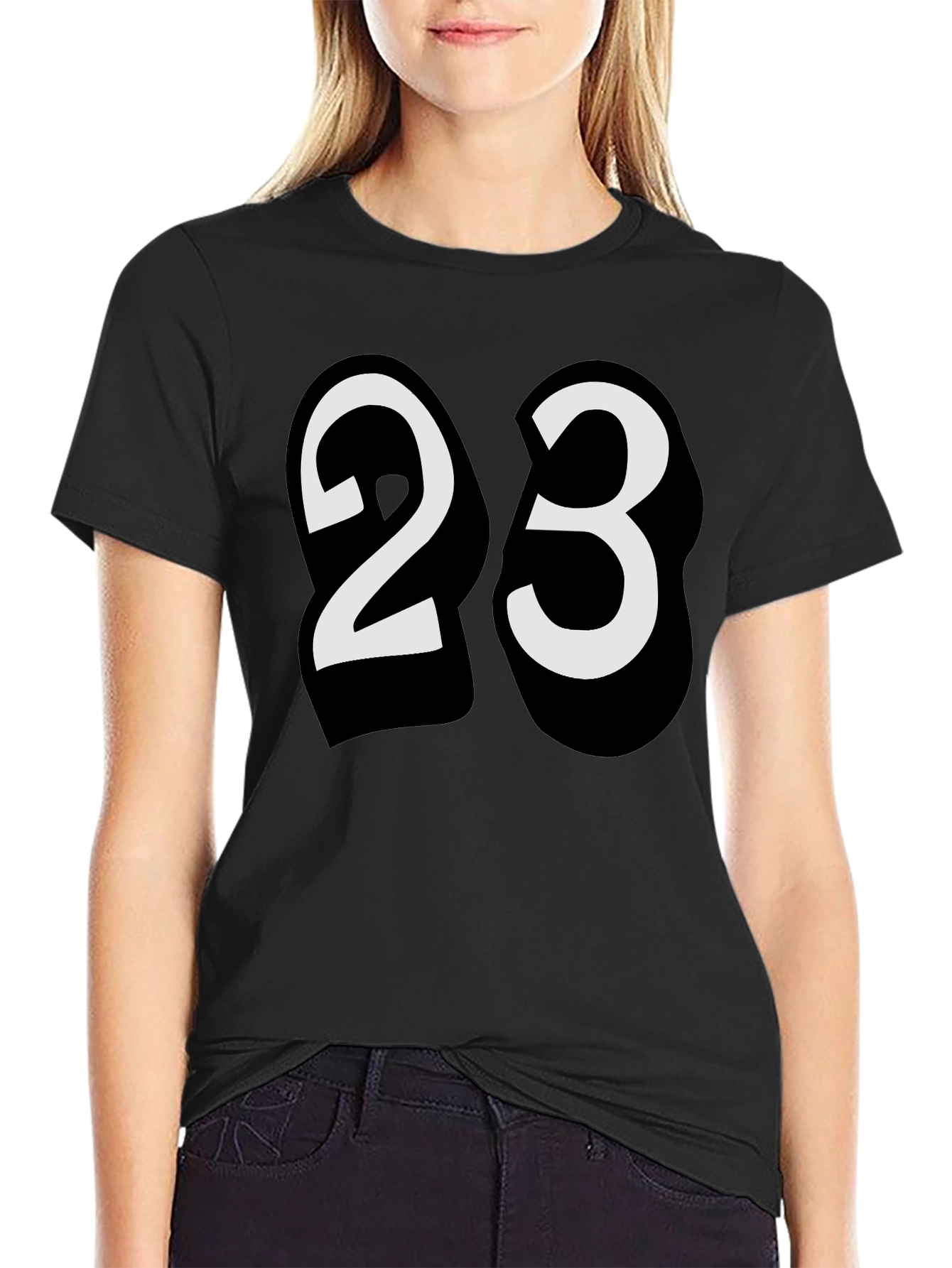 Number 23 Graphic Tee - Classic & Bold Design