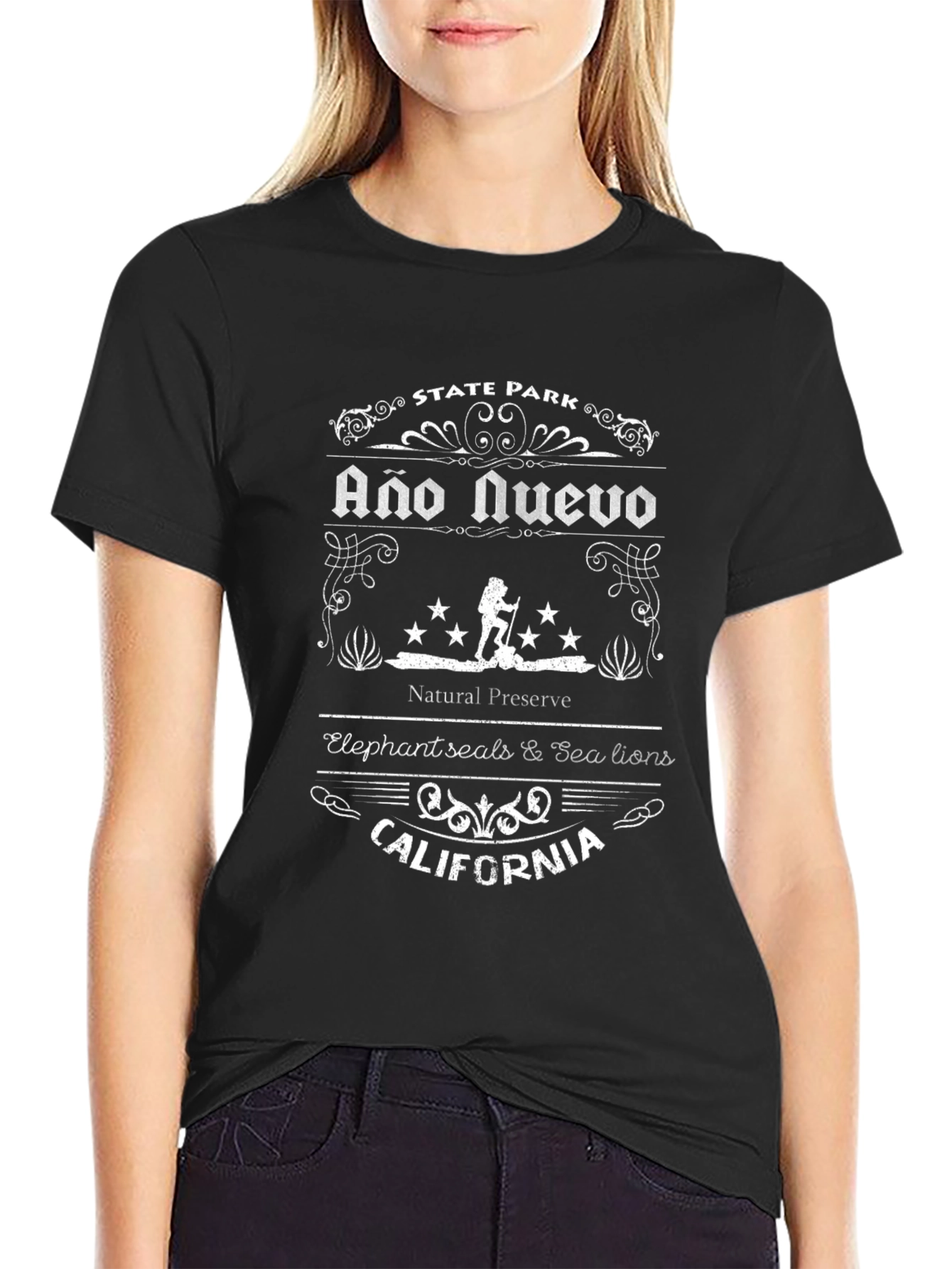 Año Nuevo State Park California T-Shirt