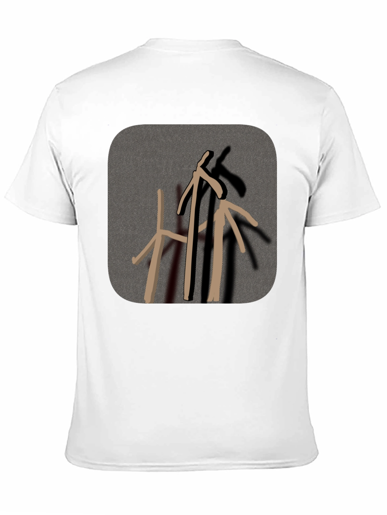 Abstract Graphic Print T-Shirt - Casual Style