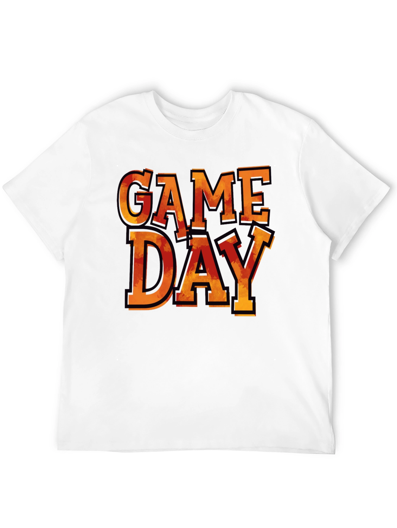 Game Day Graphic Tee - Mens Black T-Shirt