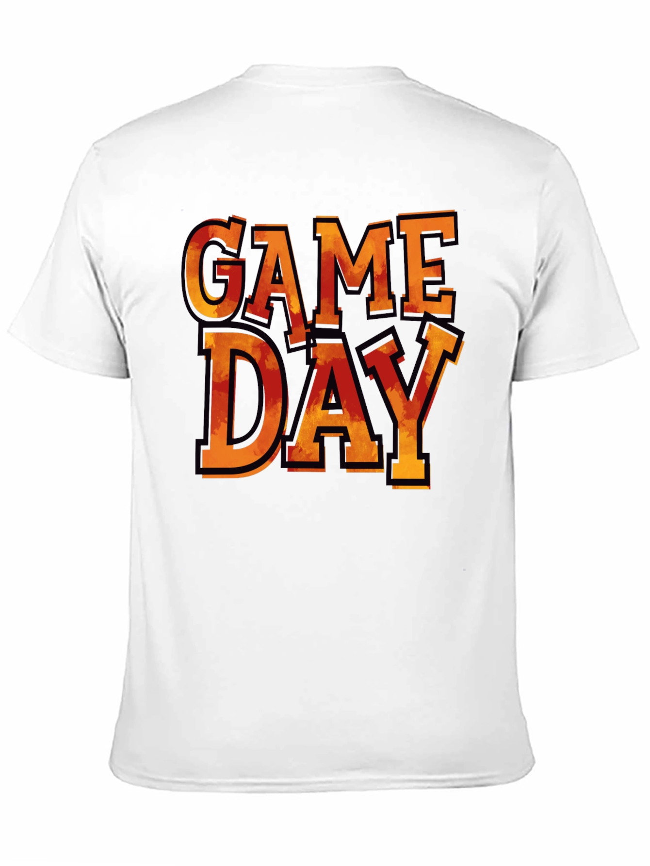 Game Day Graphic Tee - Mens Black T-Shirt
