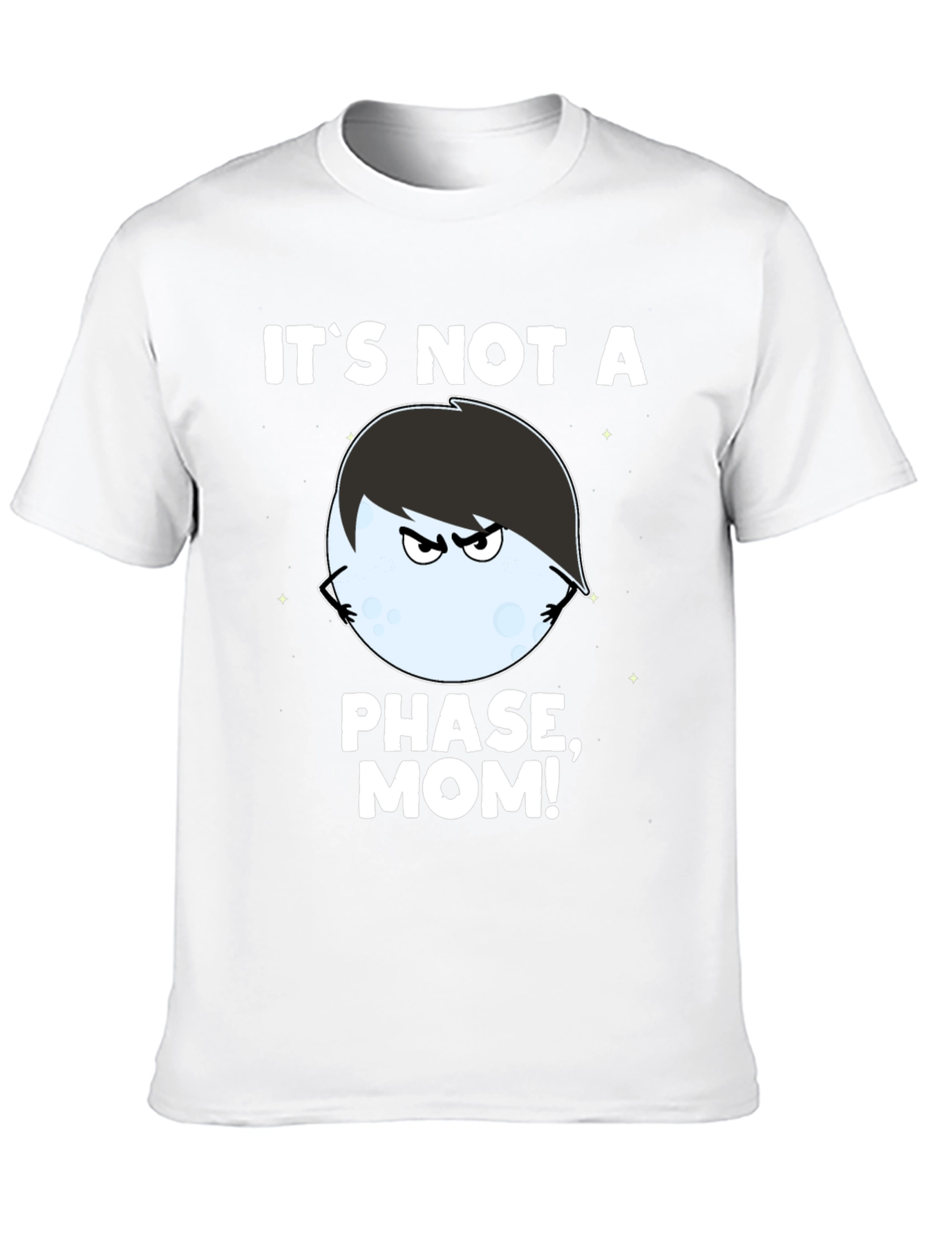 Emo Moon Phase Graphic Tee