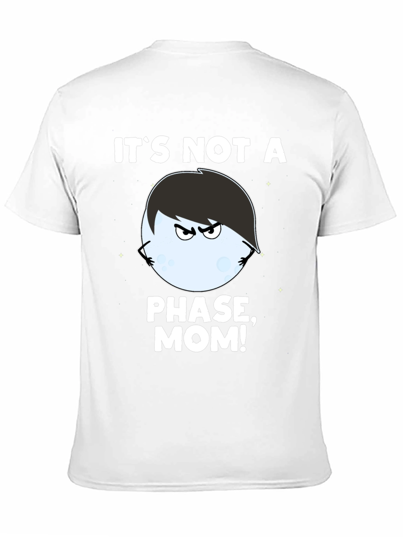 Emo Moon Phase Graphic Tee