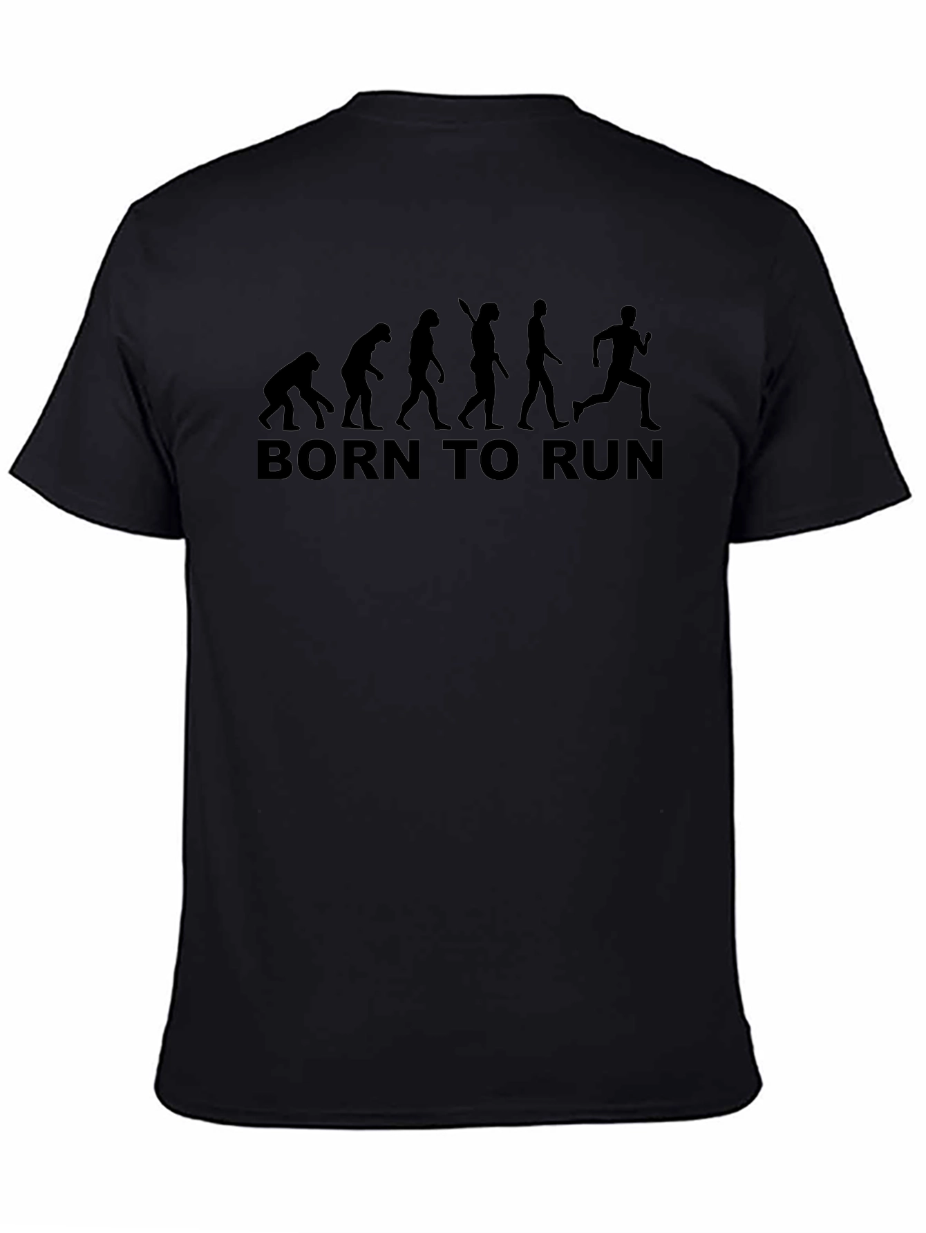 Born to Run Evolution T-Shirt - Black